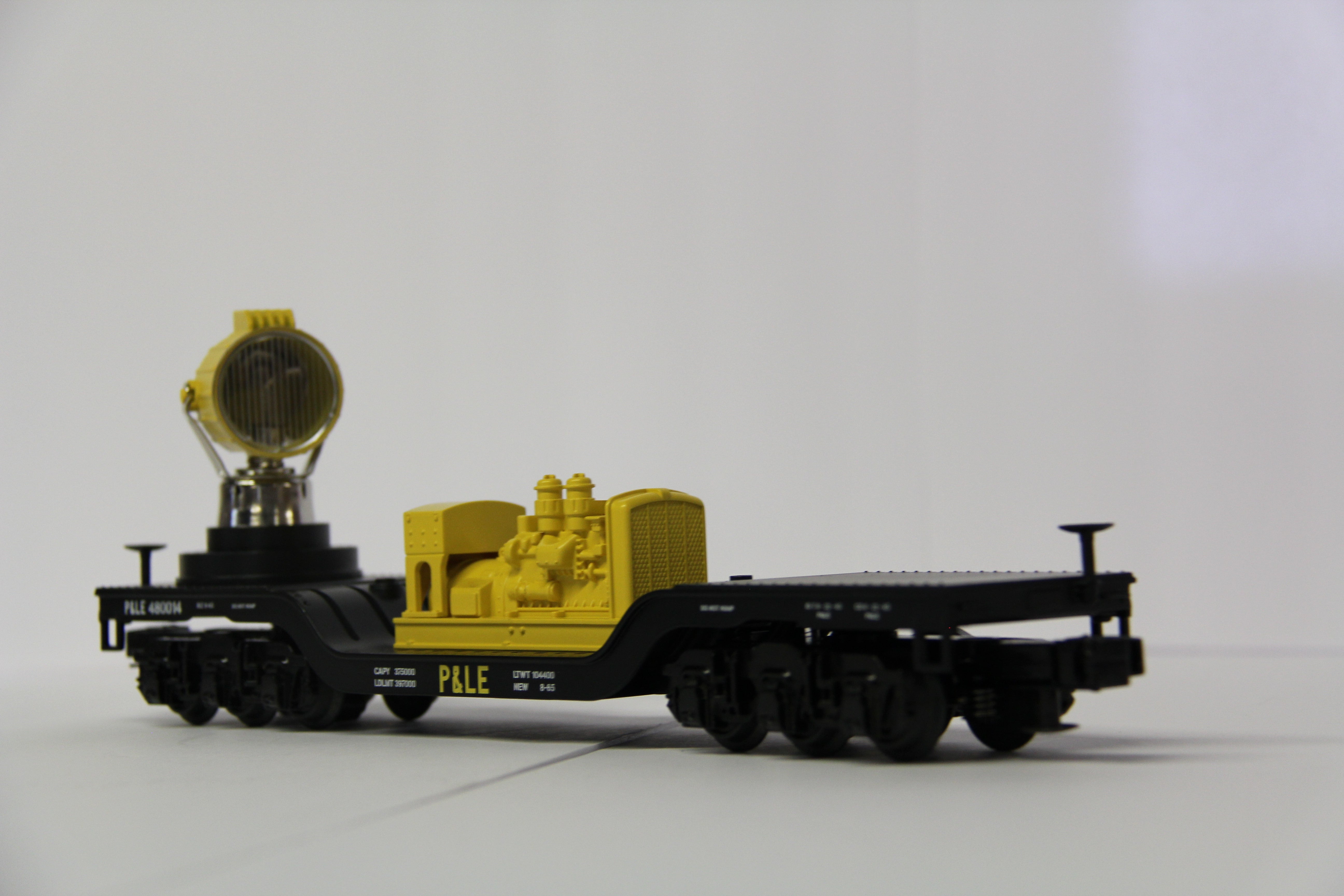 Rail King 30-79422 Pittsburgh & Lake Erie Die-Cast Searchlight Car-Second hand-M6768