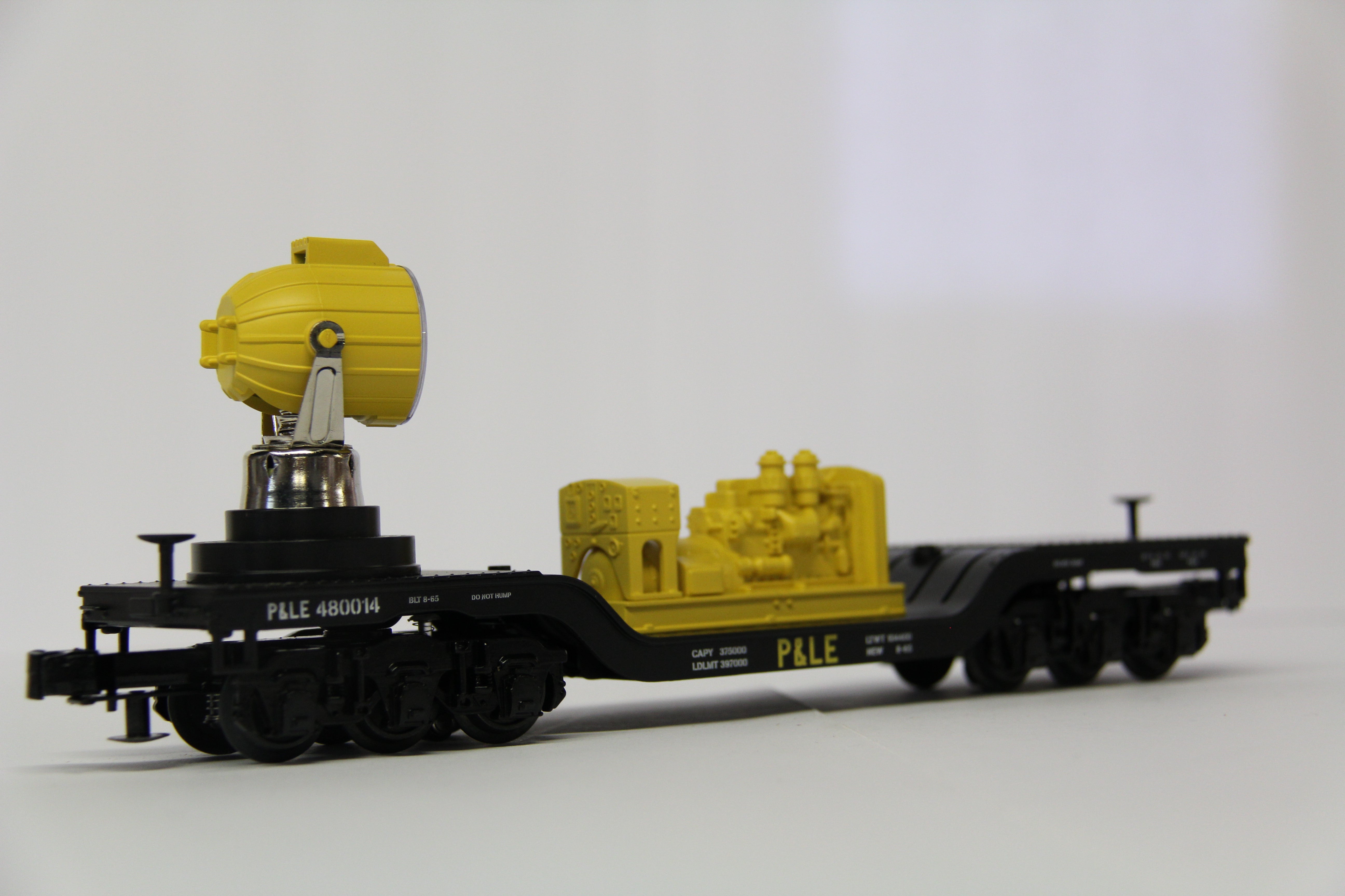 Rail King 30-79422 Pittsburgh & Lake Erie Die-Cast Searchlight Car-Second hand-M6768