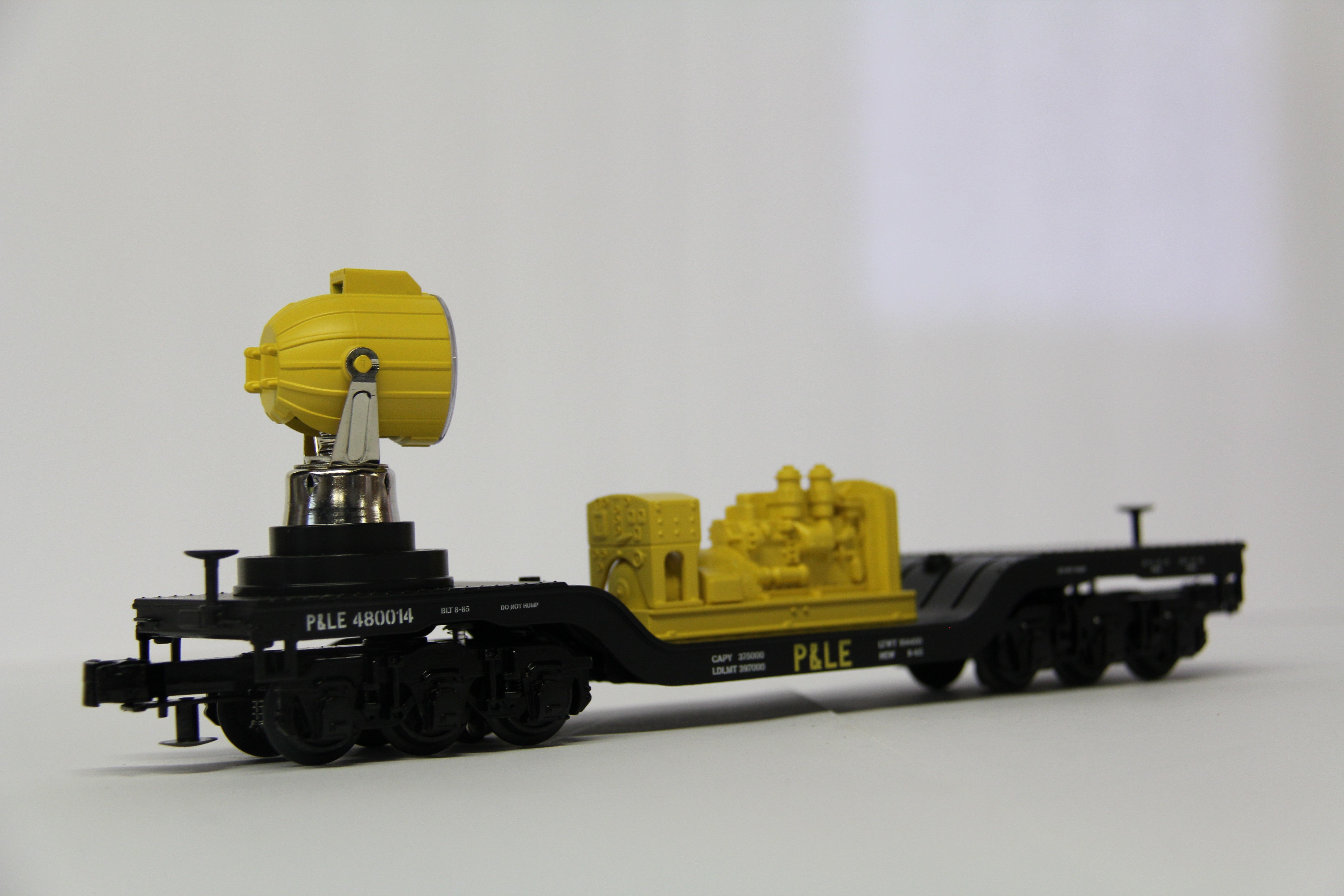 Rail King 30-79422 Pittsburgh & Lake Erie Die-Cast Searchlight Car-Second hand-M6768
