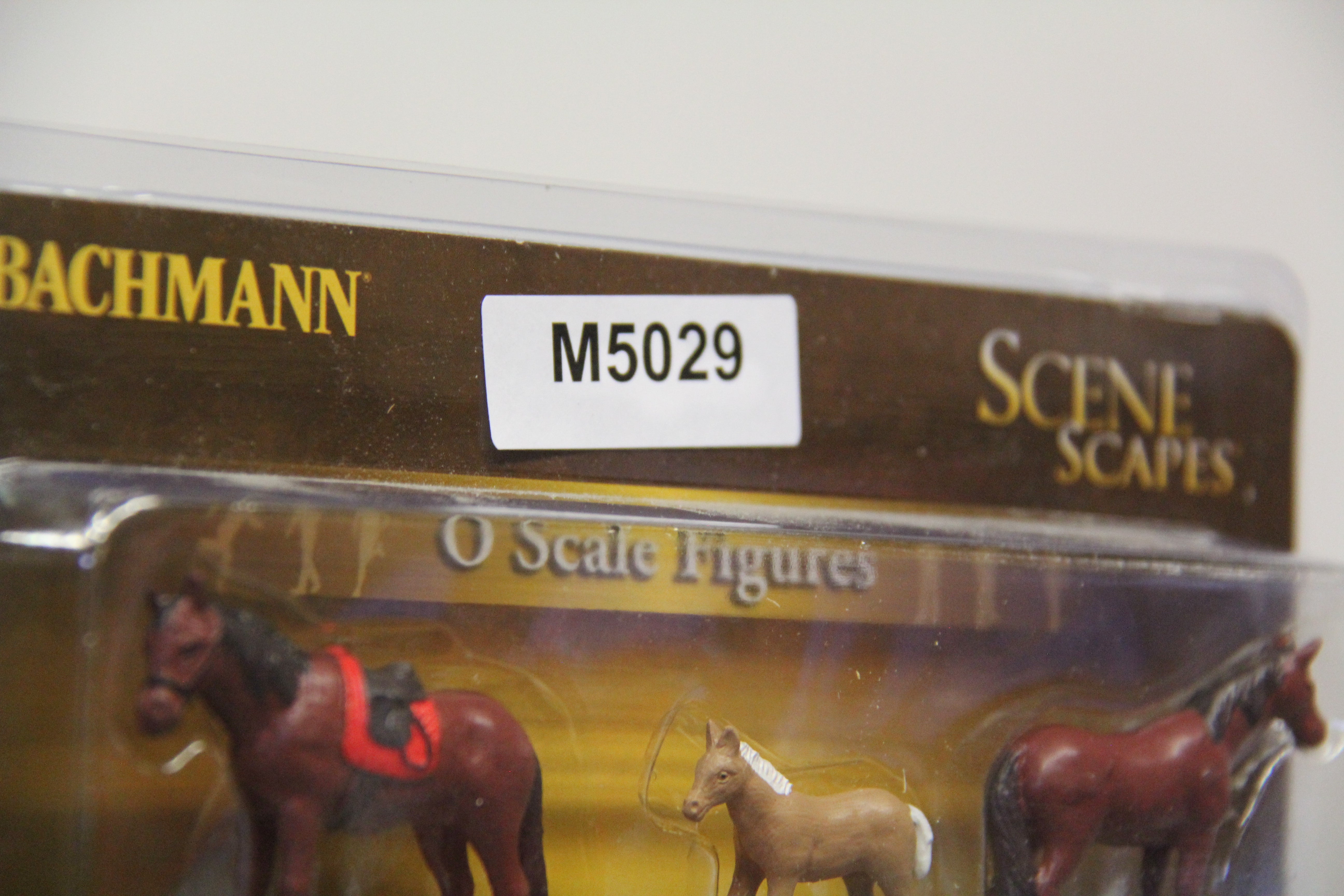 Bachmann Scenescapes O Scale #33169 Horses-Second hand-M5029