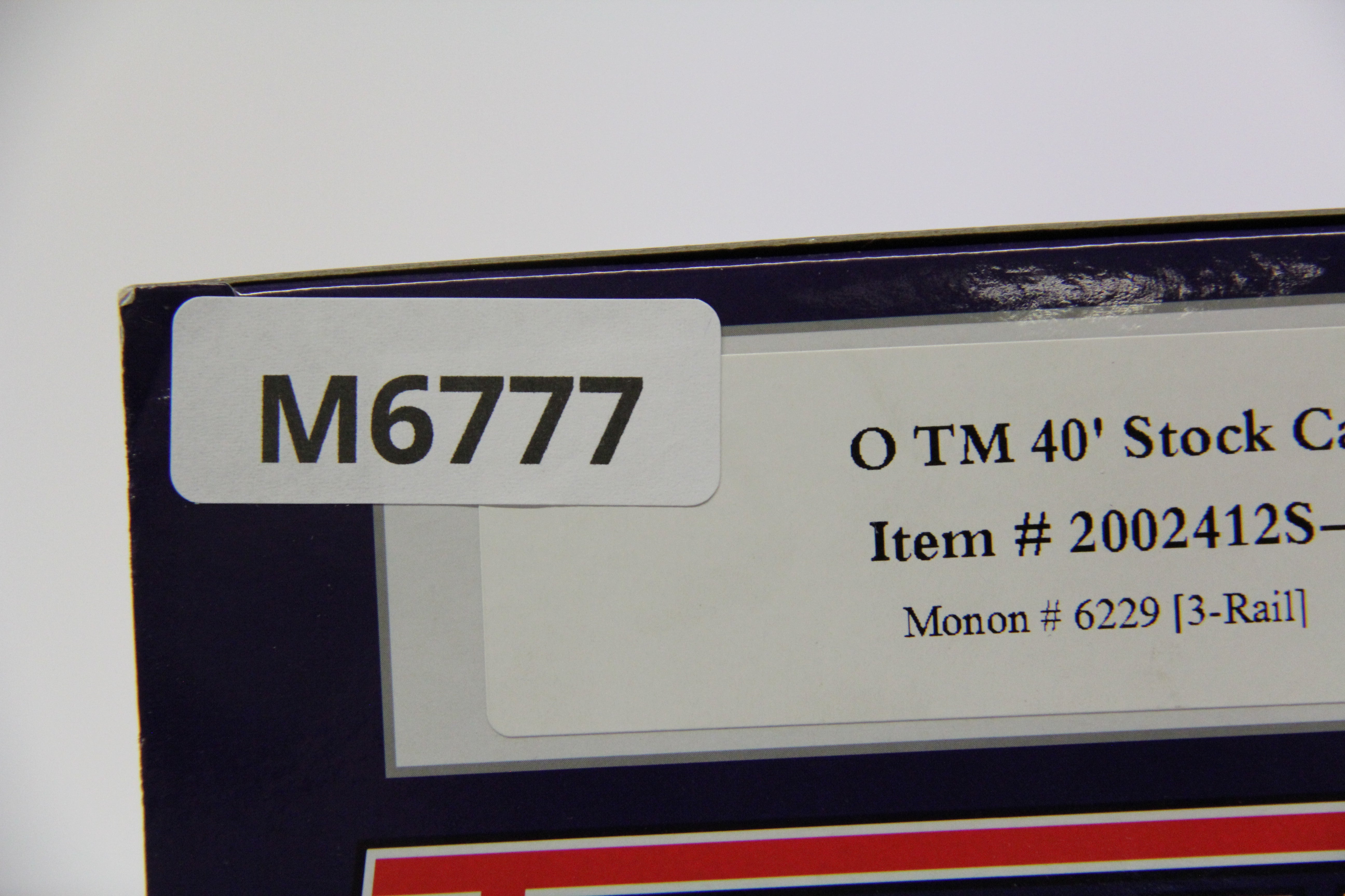 Atlas #2002412S-4 Monon 40' Stock Car #6229-Second hand-M6777