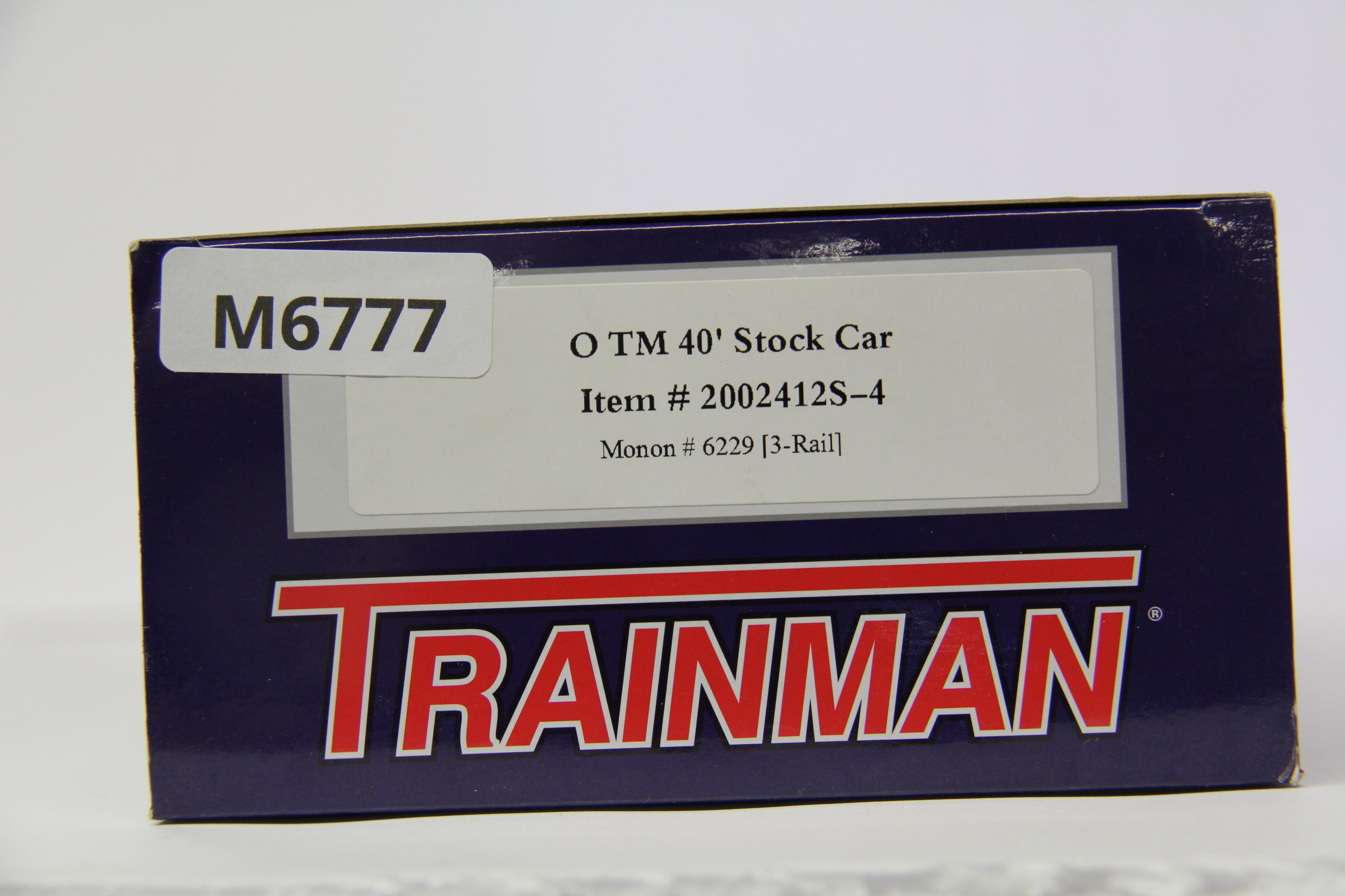 Atlas #2002412S-4 Monon 40' Stock Car #6229-Second hand-M6777