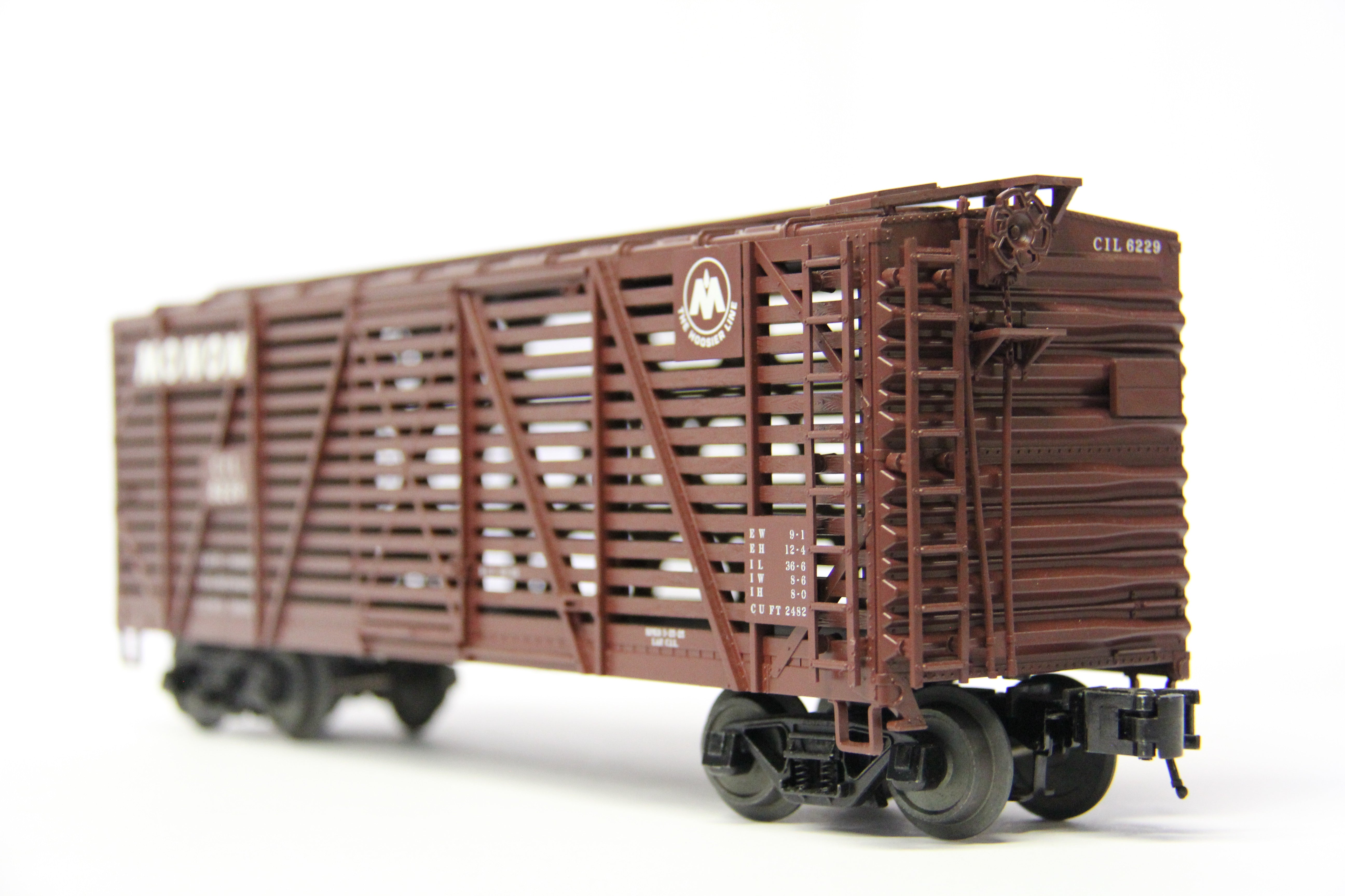 Atlas #2002412S-4 Monon 40' Stock Car #6229-Second hand-M6777