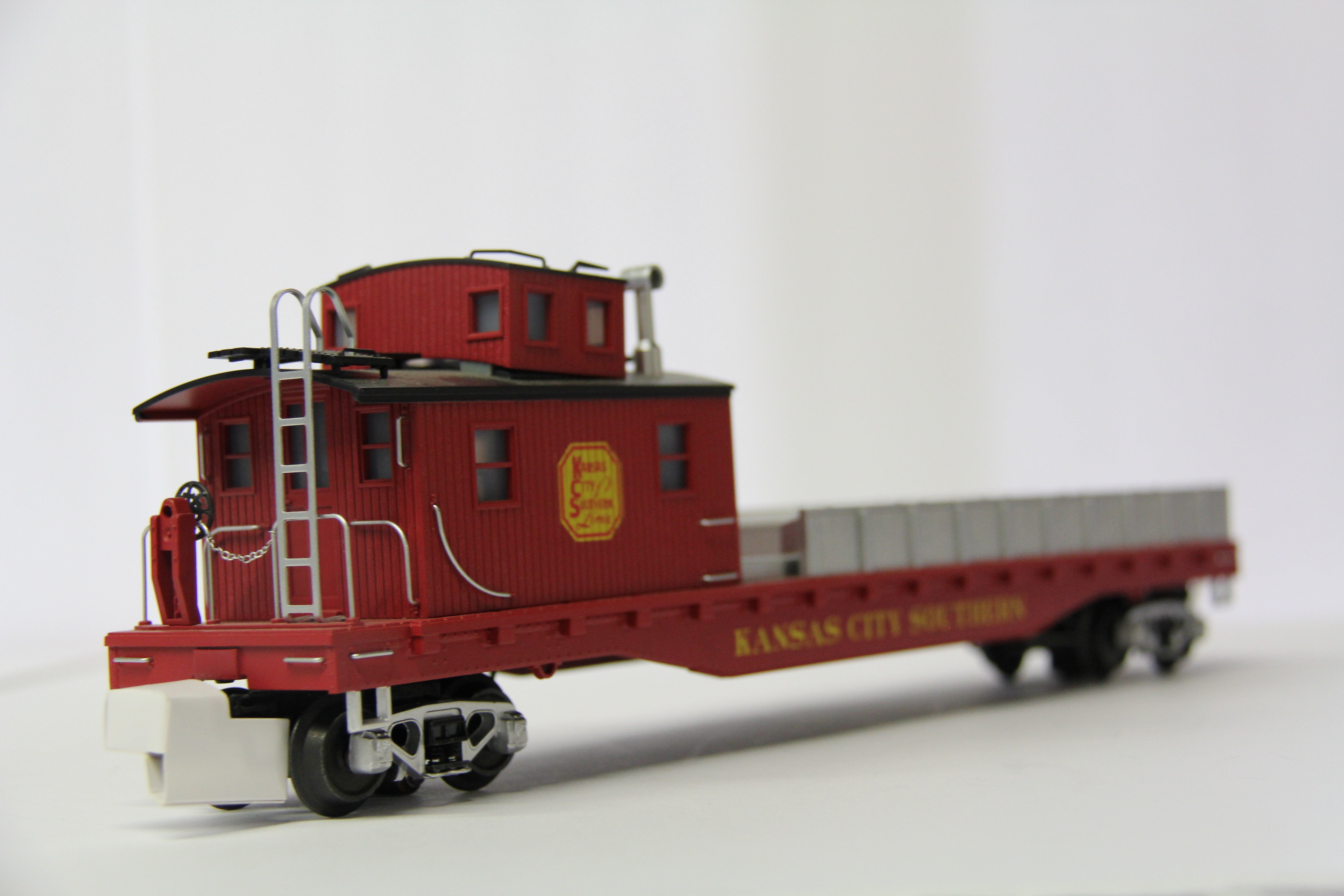 Atlas #3001244 & #3001238 Kansas City Southern Crane Tender and Crane Car #05- 2 Set -Second hand-M6778