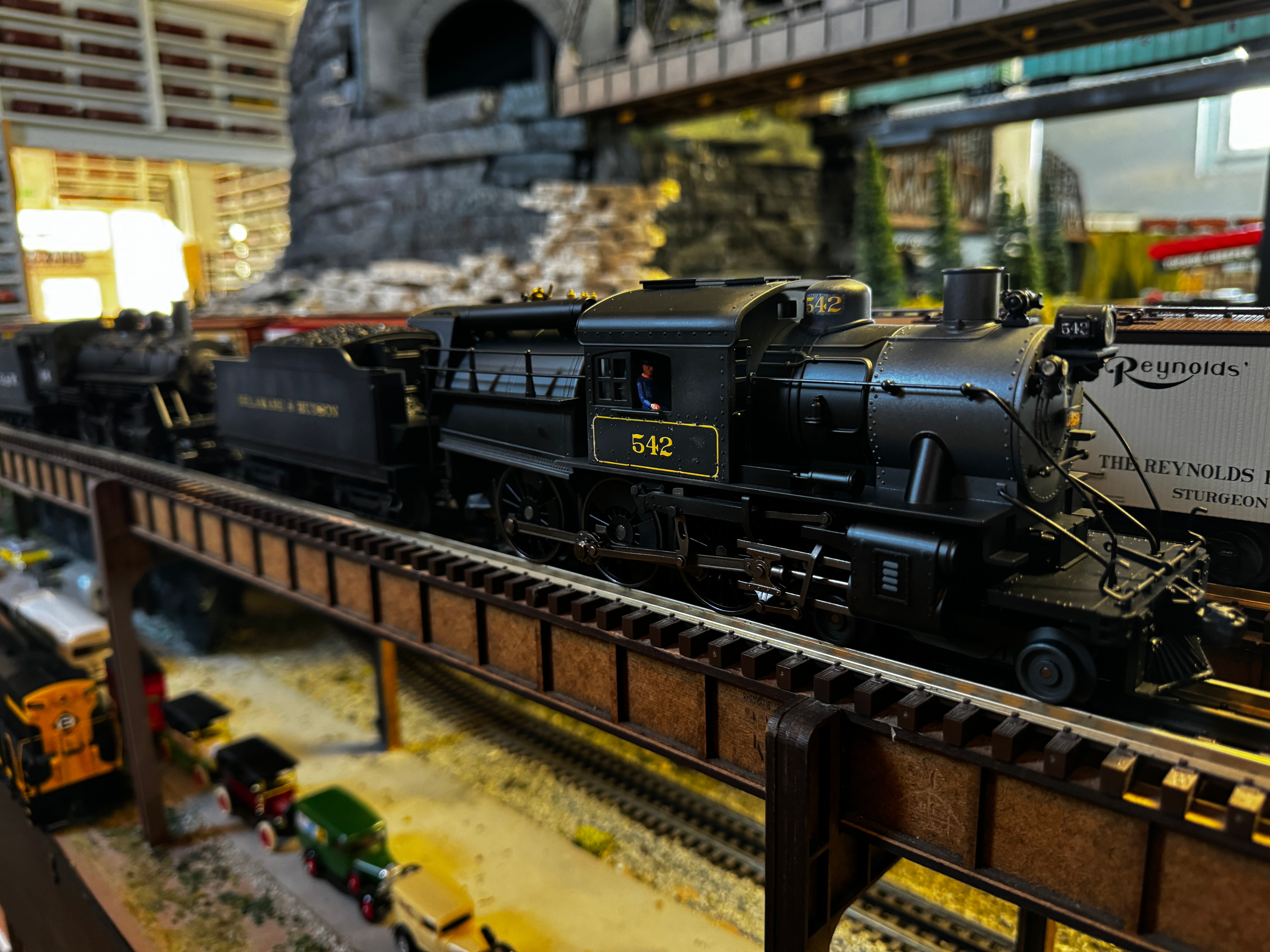 Lionel 2331650DH - Legacy Camelback Steam Locomotive "Delaware & Hudson" #542 - Custom by Harry Hieke