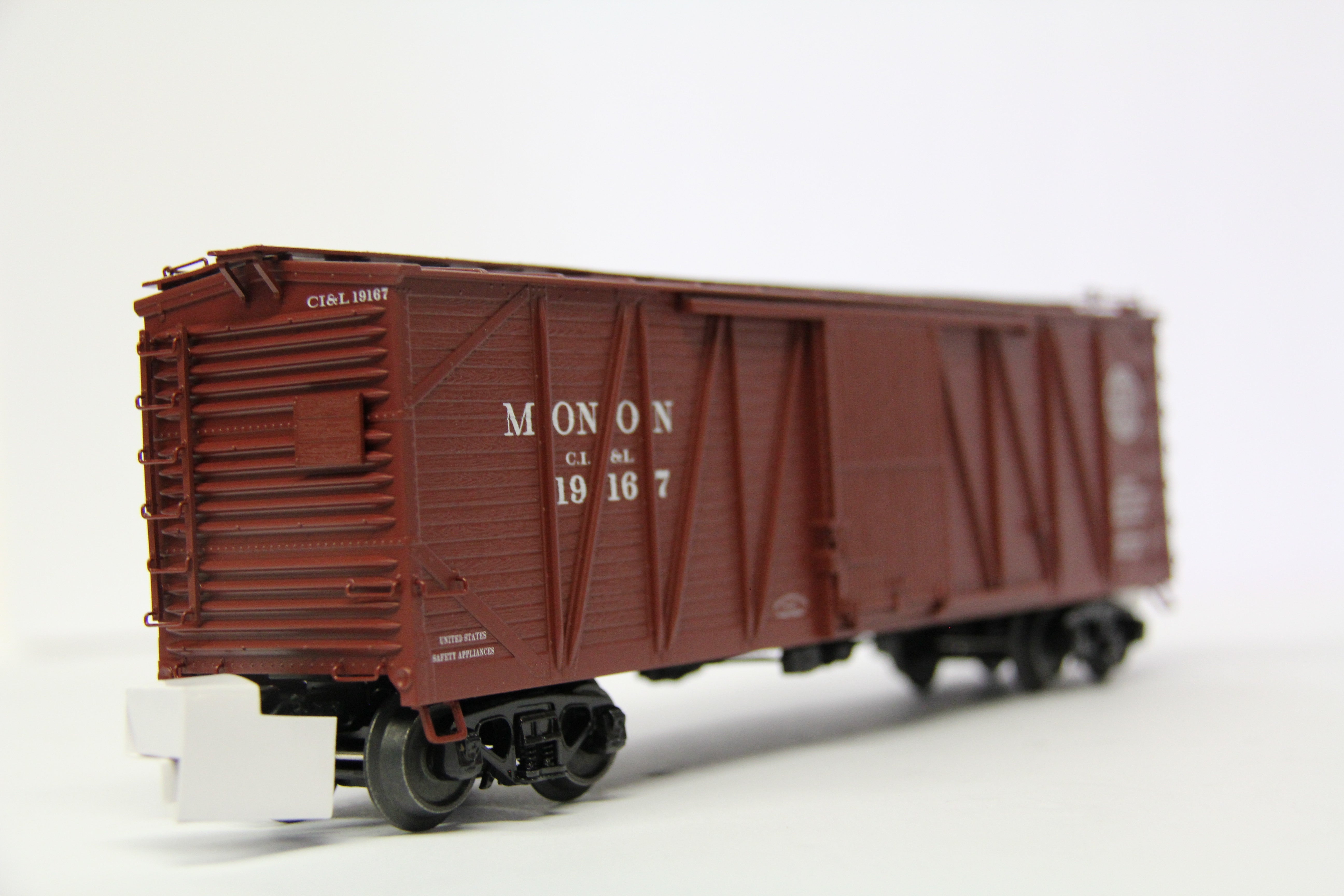 MTH 20-93970 Monon #19167 40' USRA single Sheathed Box Car-Second hand-M6780
