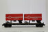 MTH 20-95516 Nickel Plate Road #3332 Flat Car w/ 2 PUP Trailers-Second hand-M6779