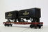MTH 20-95519 Monon #7618 Flat Car w/ 2 PUP Trailers-Second hand-M6781