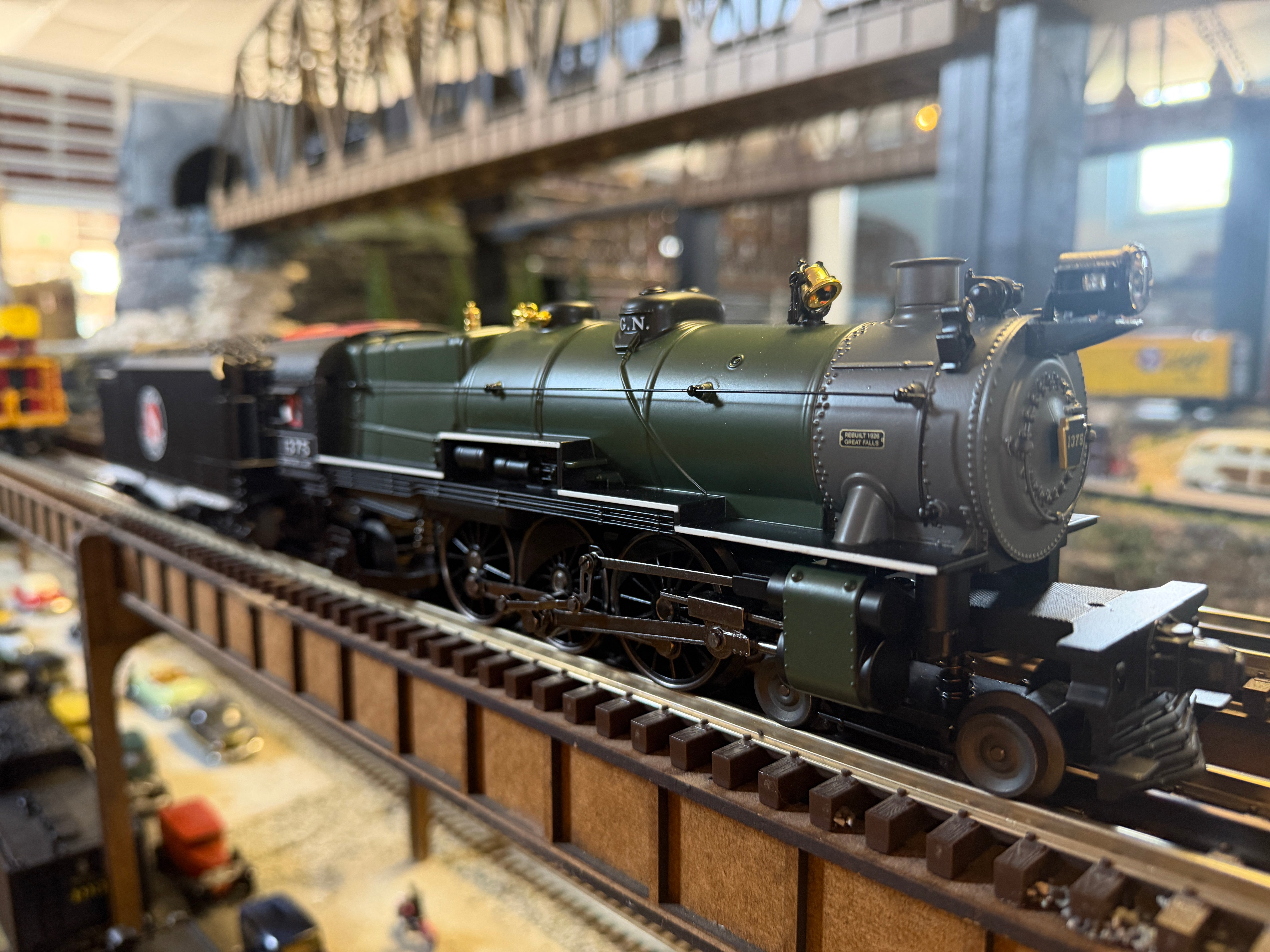 MTH 30-1905-1 - 4-6-2 Imperial K-4s Pacific Steam Engine "Great Northern" #1375 w/ PS3