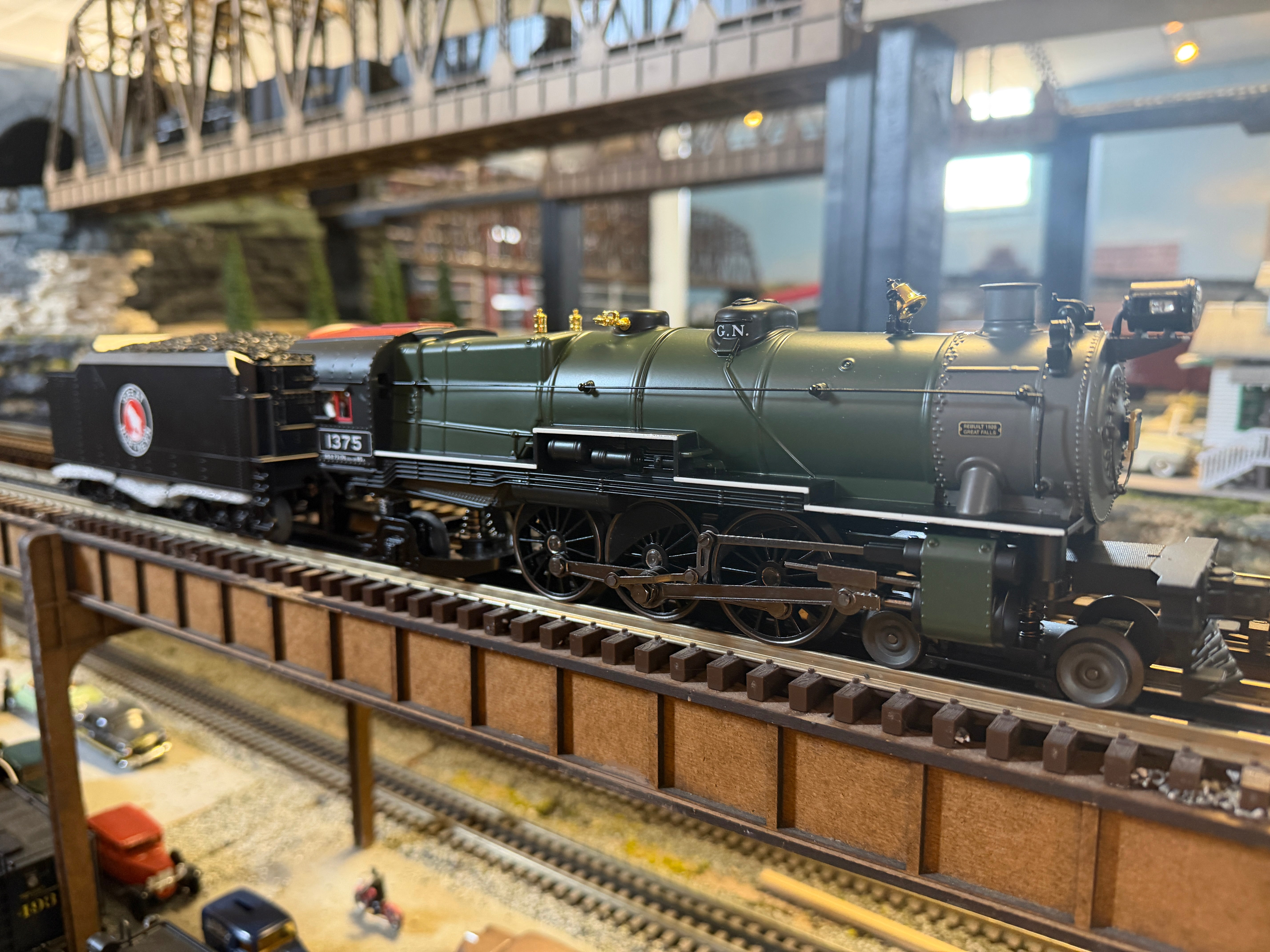 MTH 30-1905-1 - 4-6-2 Imperial K-4s Pacific Steam Engine "Great Northern" #1375 w/ PS3