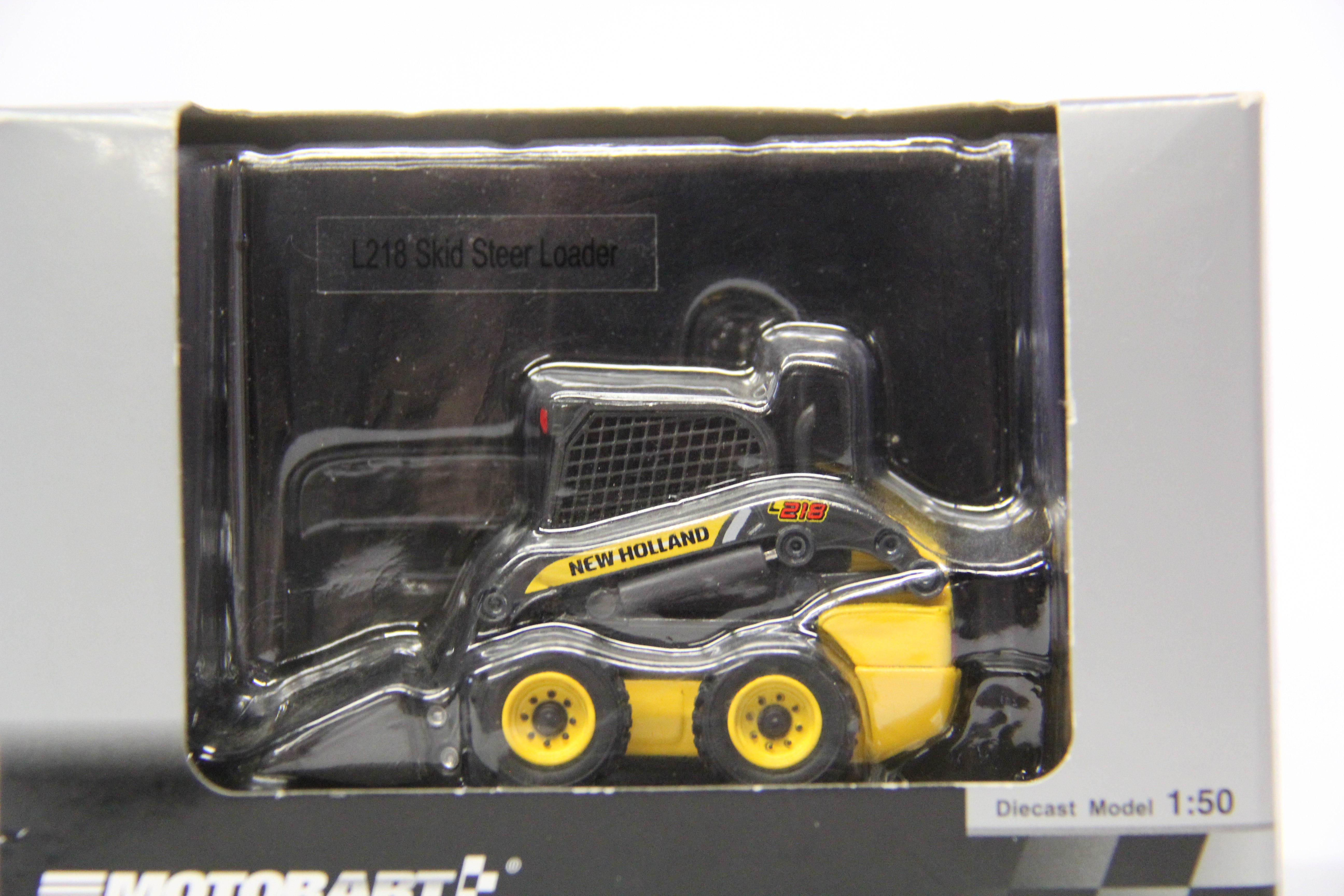 Motorart New Holland Construction Hi-Tech Line #13784 L218 Skid Steer Loader Scale 1:50-Second hand-M6788