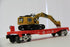 Lionel 2201220 RJ Corman Flatcar w/ Excavator LCCA 2022 Convention Car-Second hand-M6793