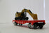 Lionel 2201220 RJ Corman Flatcar w/ Excavator LCCA 2022 Convention Car-Second hand-M6793