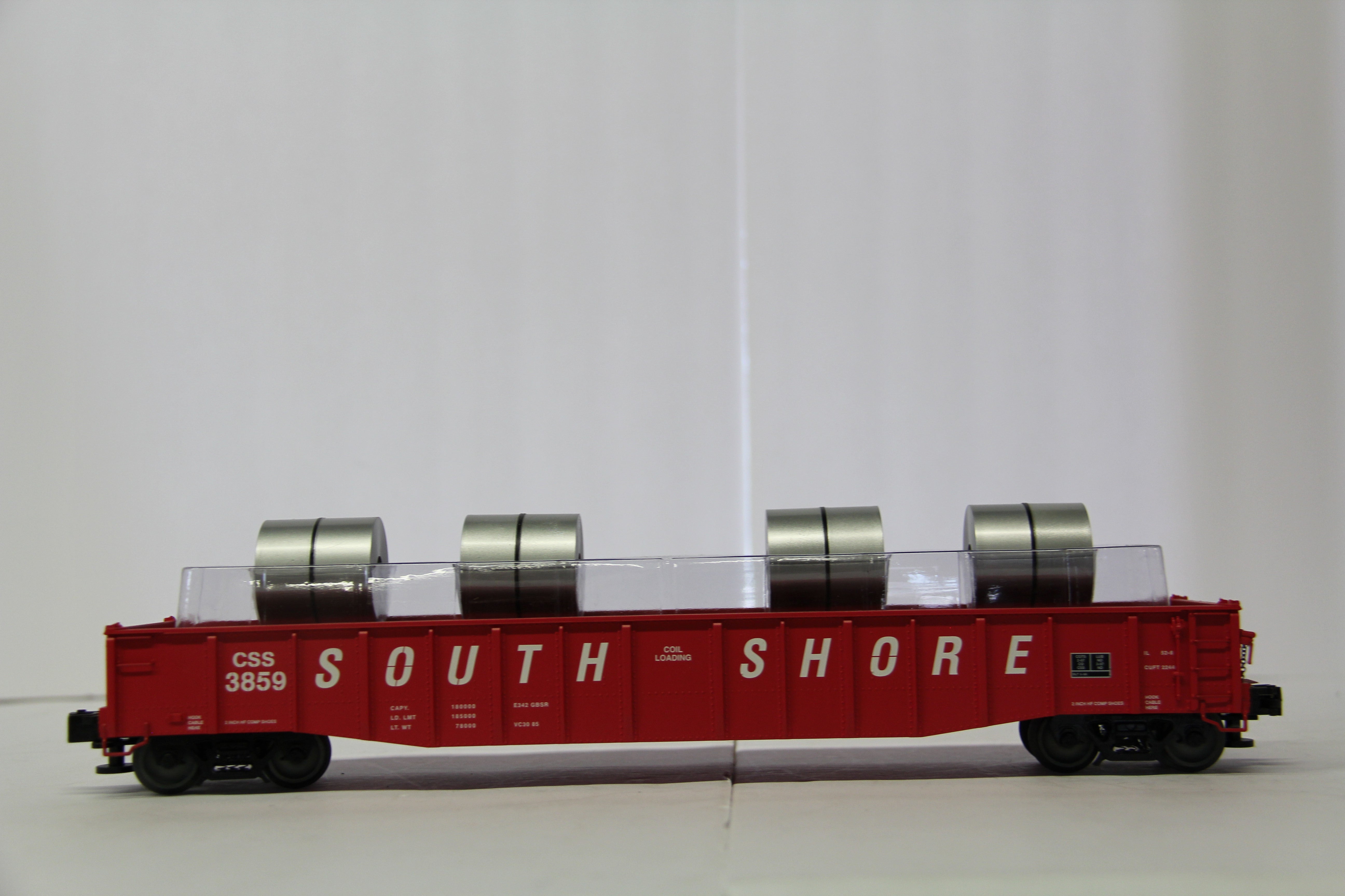 Lionel 1926321 Chicago South Shore Gondola w/ Coils #3859-Second hand-M6795