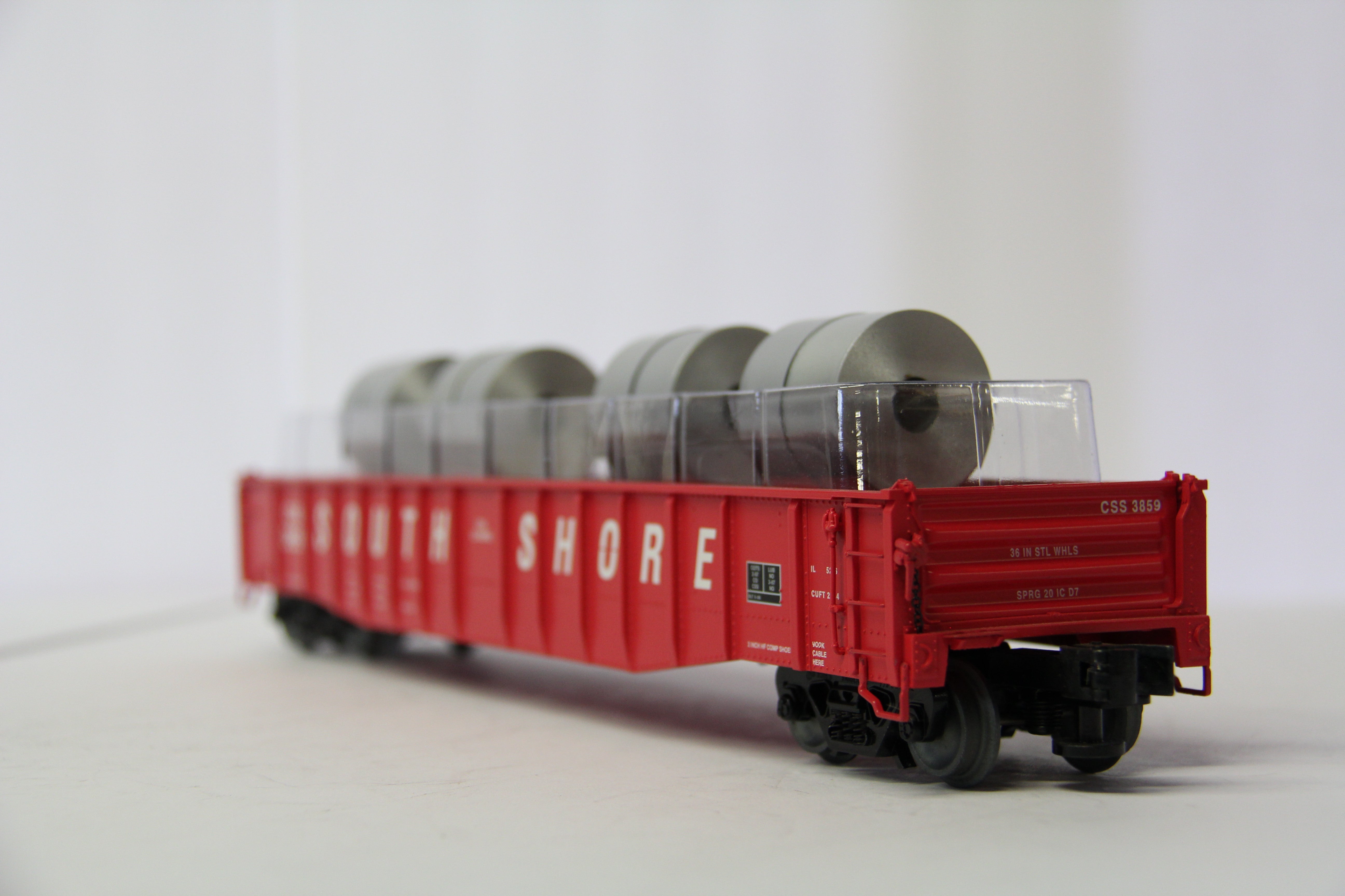 Lionel 1926321 Chicago South Shore Gondola w/ Coils #3859-Second hand-M6795