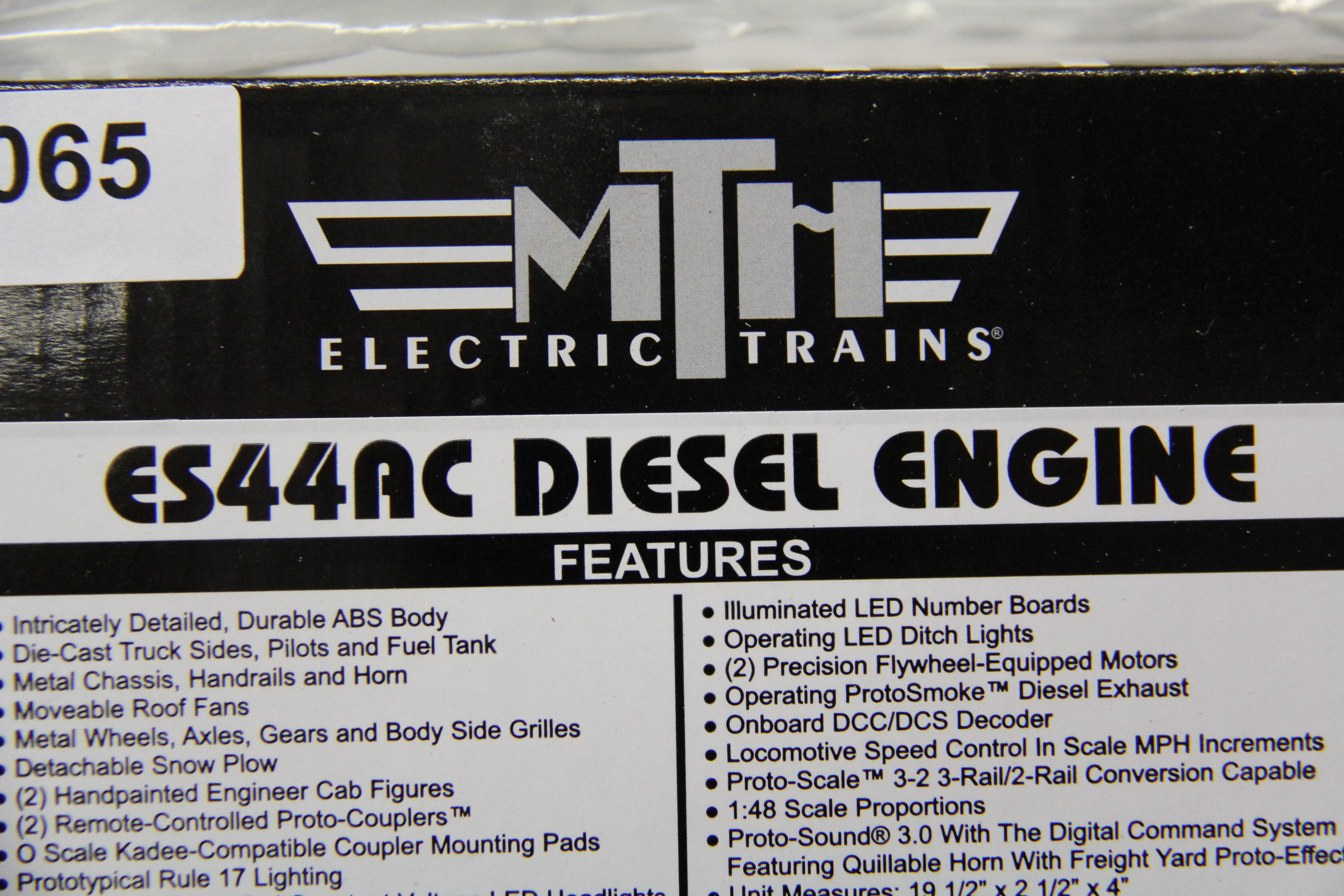 MTH 20-21351-1 - ES44AC Diesel Engine "Pennsylvania" w/ PS3 #8102 (Hi-Rail Wheels)-Second hand-M5065