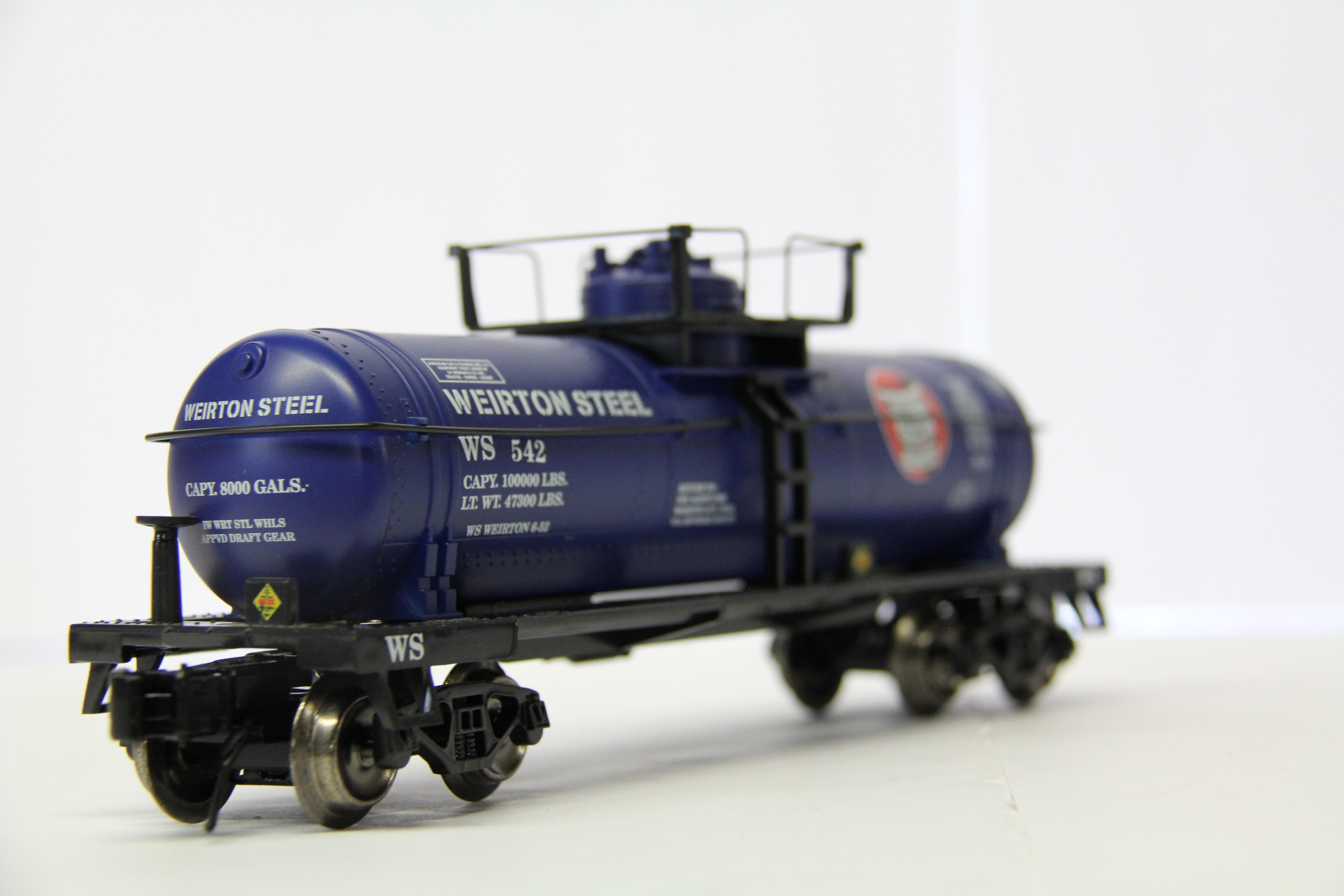 RMT-96899-44 Weirton Single Dome Tank Car Custom Run Blue for Pat's Trains 2 Set-Second hand-M6798