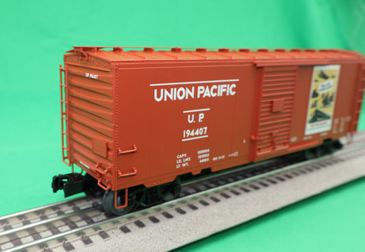 Lionel 2426070 - PatriotSounds PS-1 Boxcar "Union Pacific WWII"  #194407 (All Engines of War) - MrMuffin'sTrains