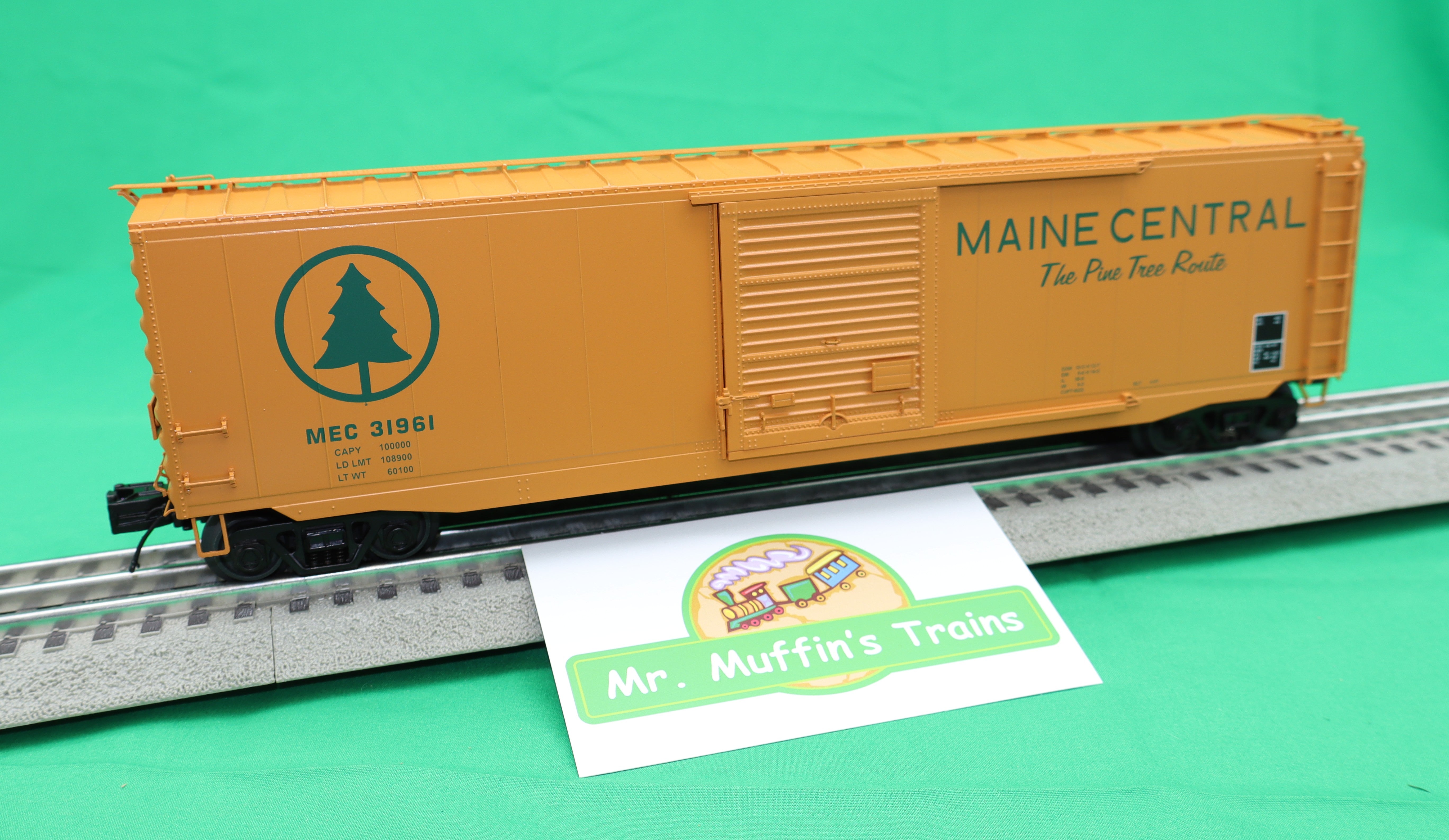 MTH 20-99435 - Premier - 50’ Ps-1 Box Car "Maine Central" w/ Youngstown Standard Door