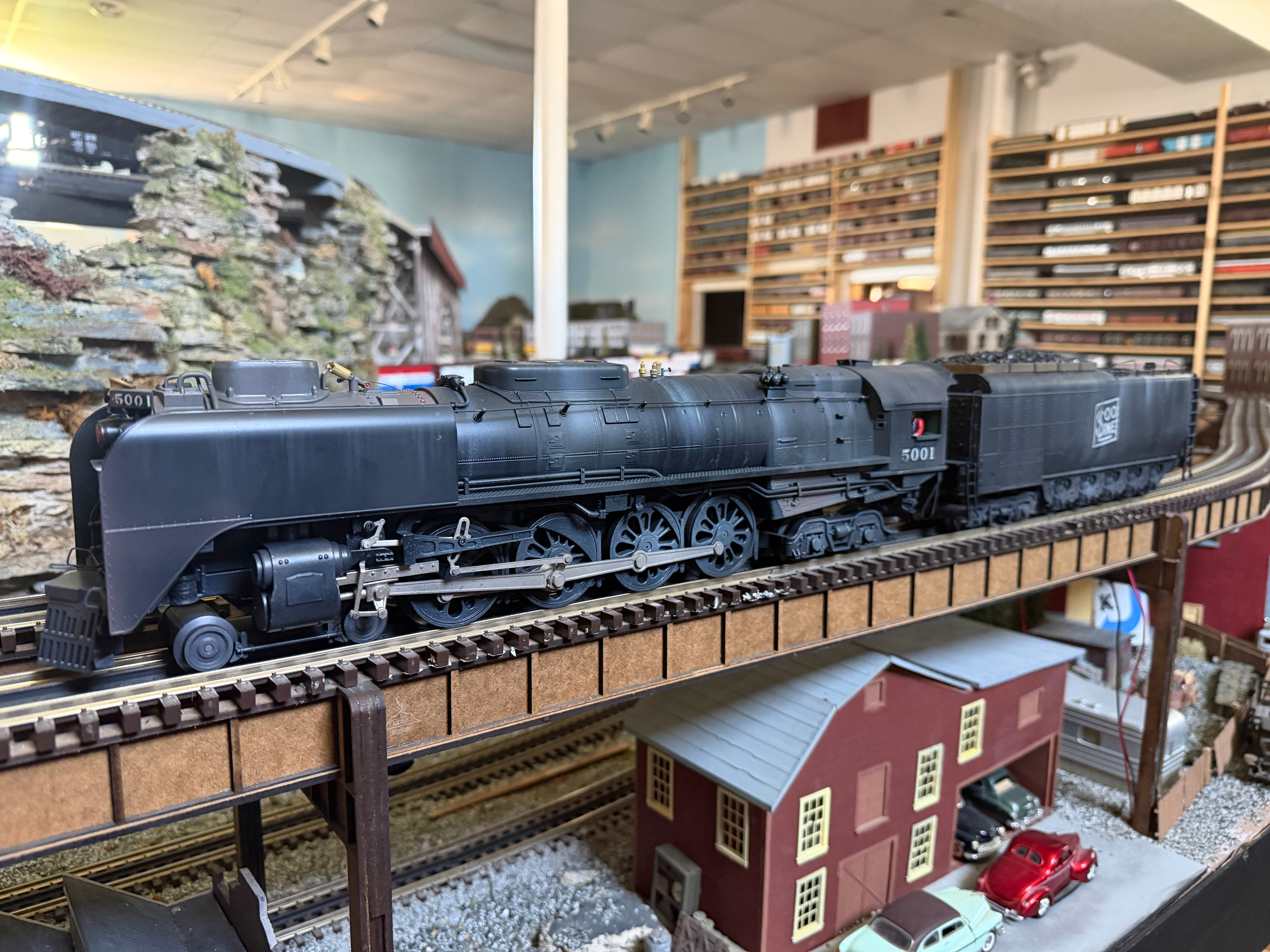 MTH 20-3967-1 - FEF 4-8-4 Northern Steam Engine "SOO Line" w/ PS3 (Coal) - Custom Run for MrMuffin'sTrains
