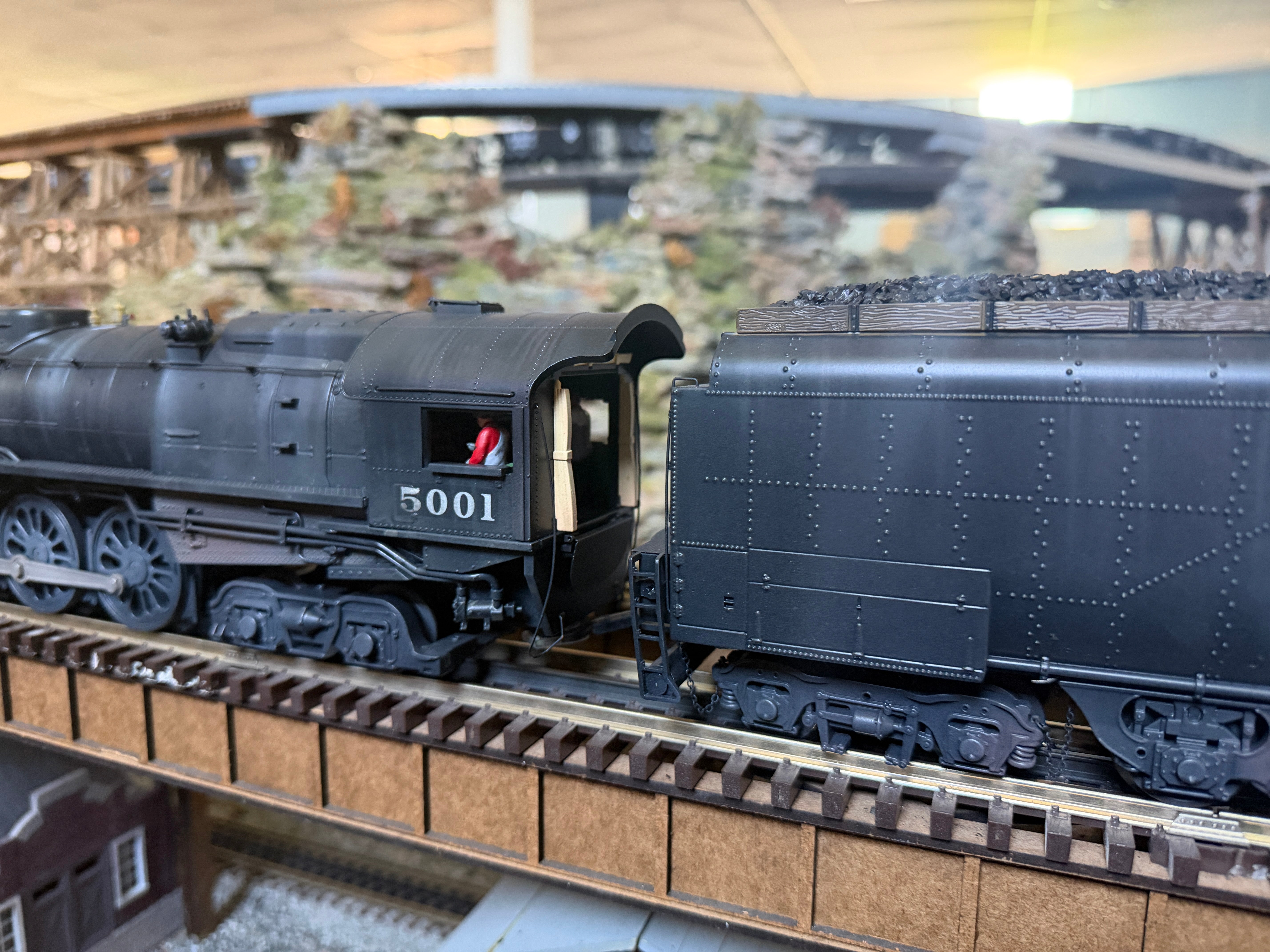 MTH 20-3967-1 - FEF 4-8-4 Northern Steam Engine "SOO Line" w/ PS3 (Coal) - Custom Run for MrMuffin'sTrains