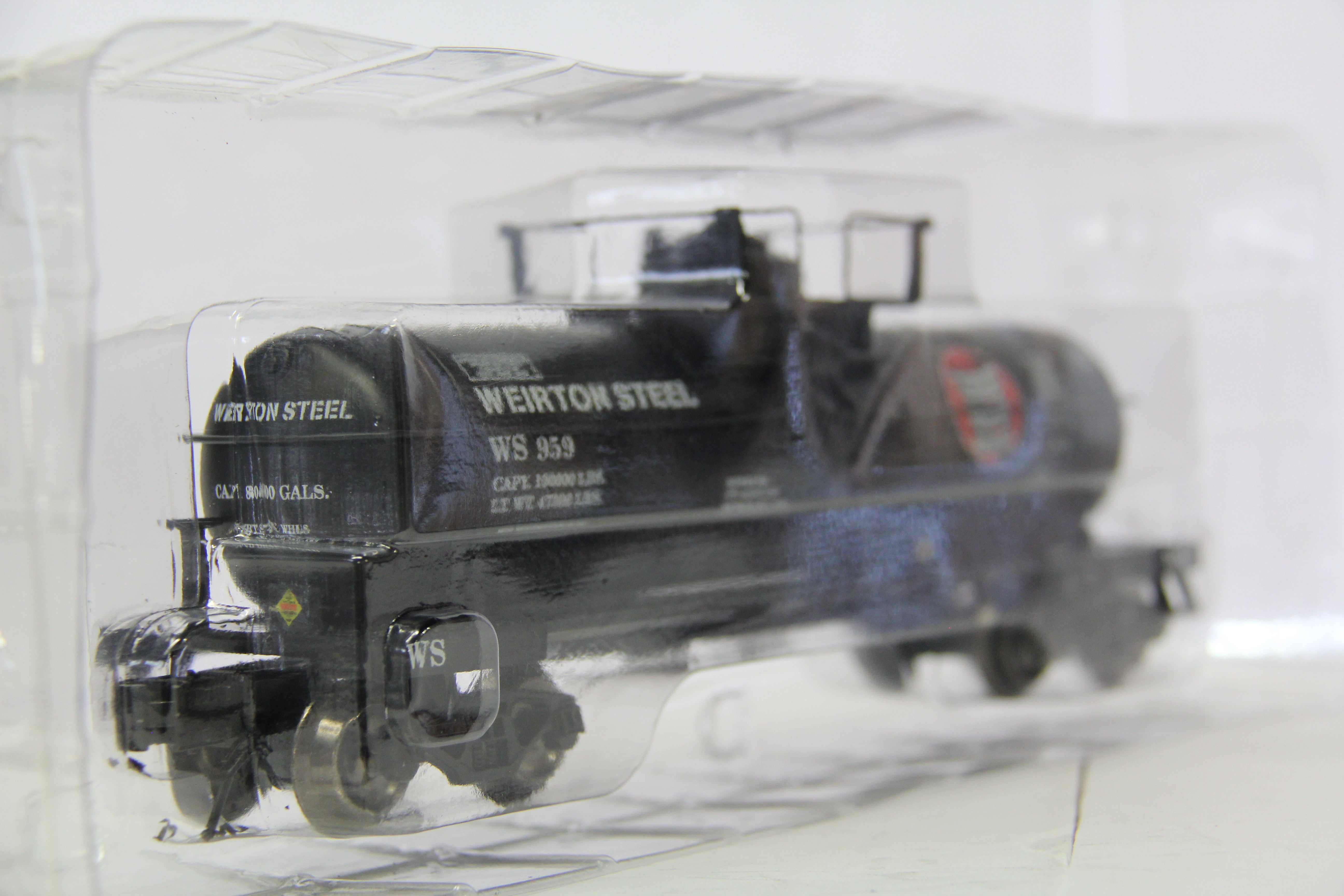 RMT-96899-442 Weirton Single Dome Tank Car Custom Run Black for Pat's Trains 2 Set-Second hand-M6800