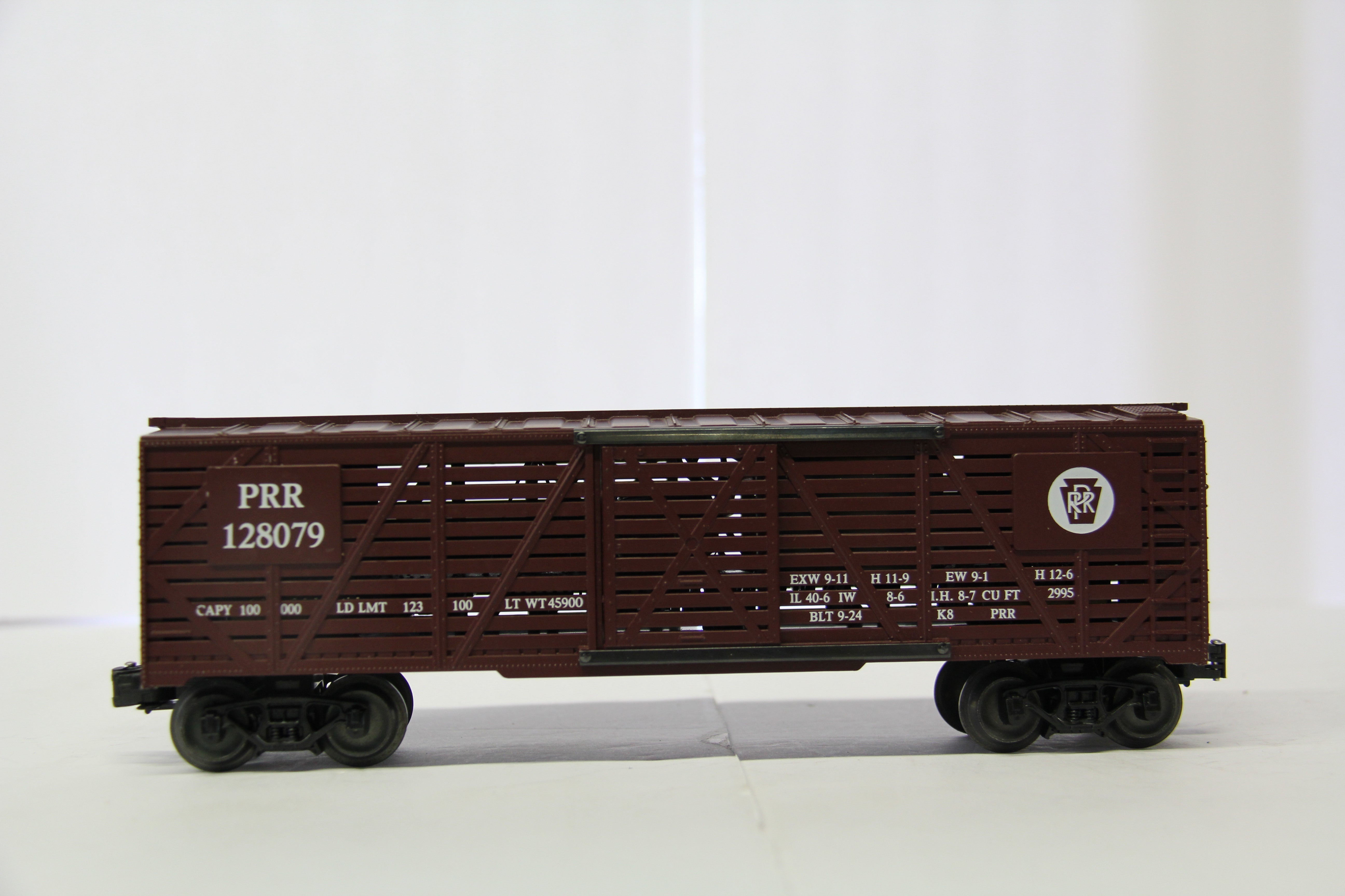 QSI Cow sounds equipped PRR #128079 Stock Car-Second hand-M6370