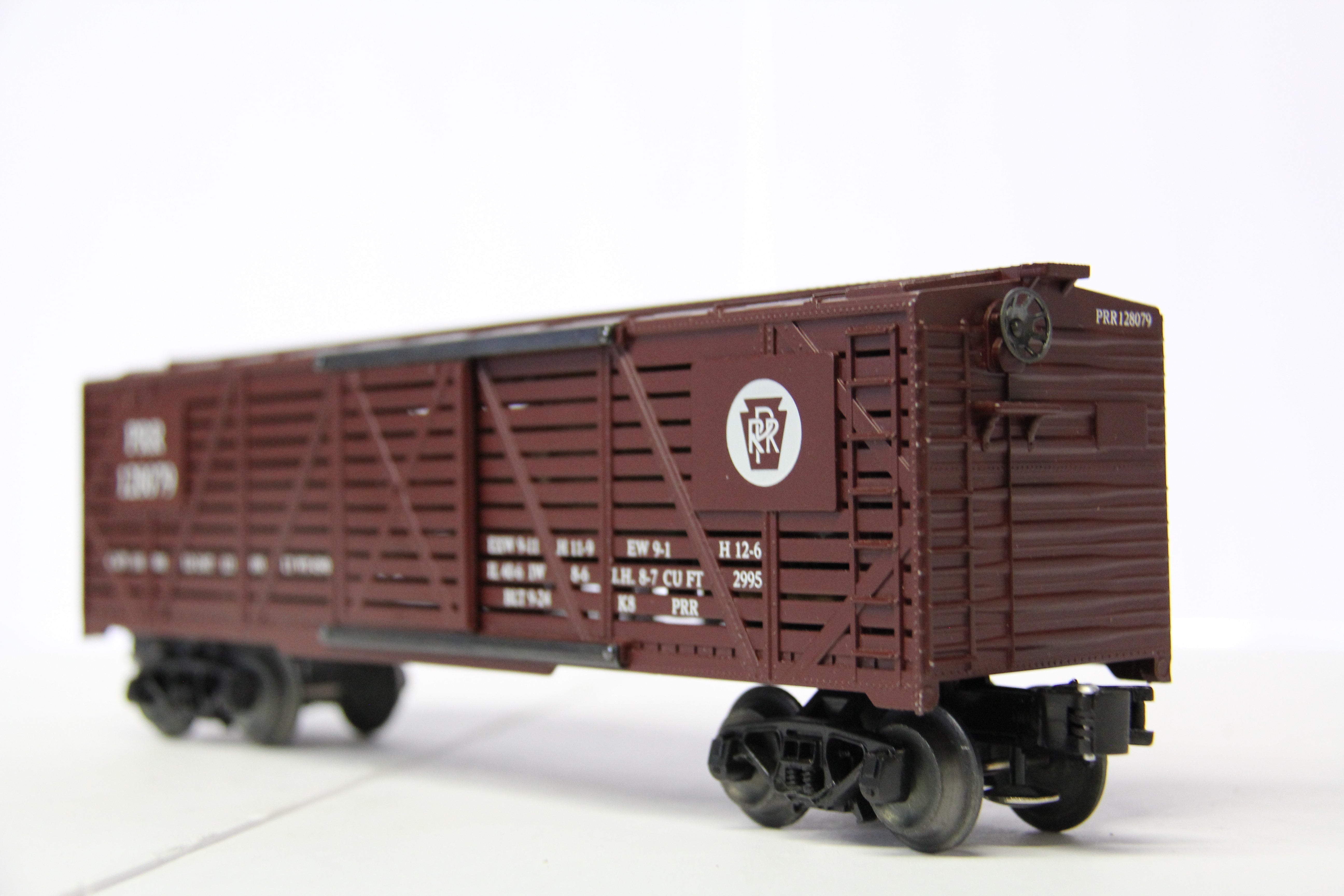 QSI Cow sounds equipped PRR #128079 Stock Car-Second hand-M6370