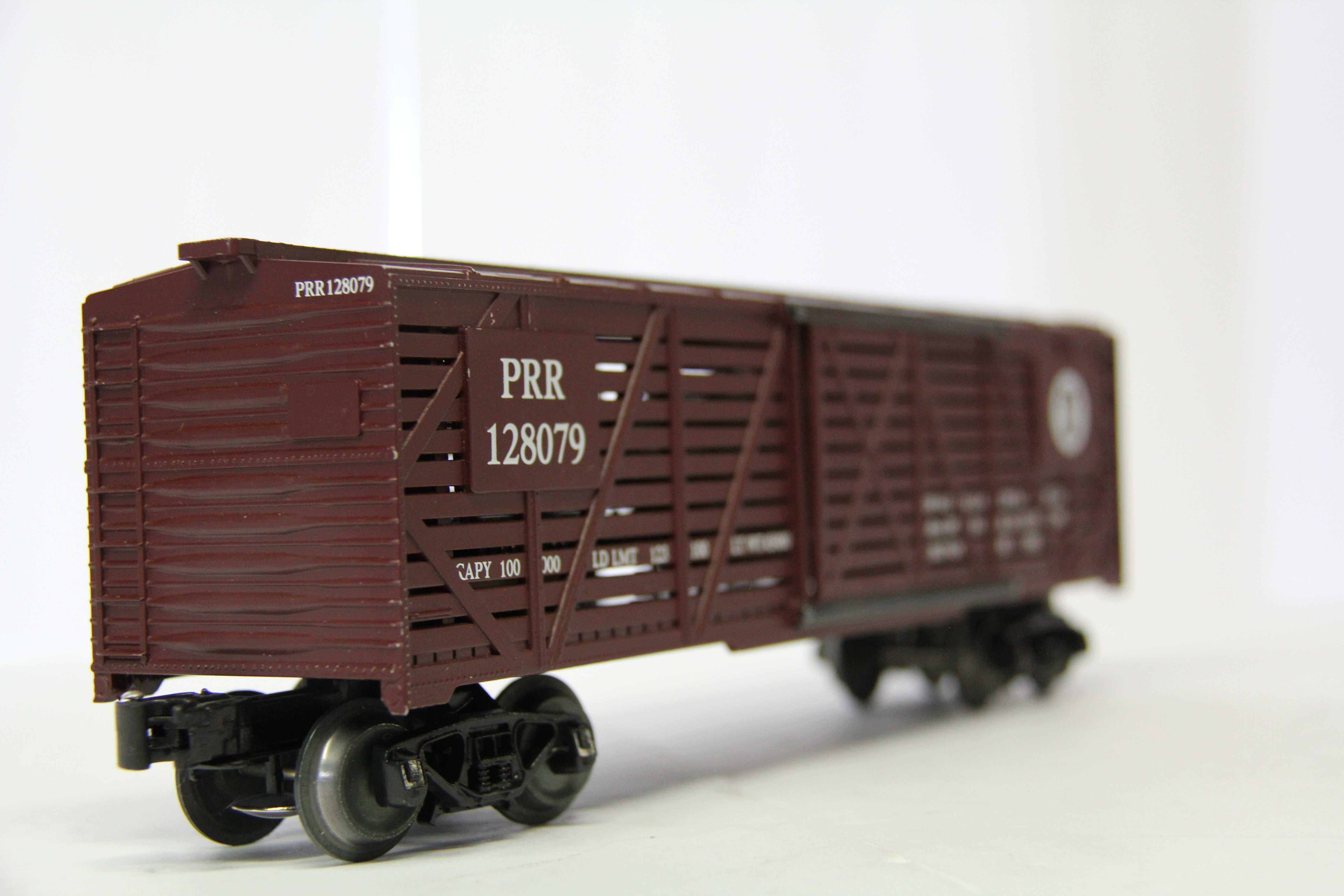 QSI Cow sounds equipped PRR #128079 Stock Car-Second hand-M6370