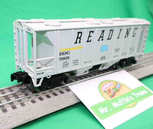 Ready Made Trains RMT-86320 - 2-Bay Covered Hopper Car "Reading"