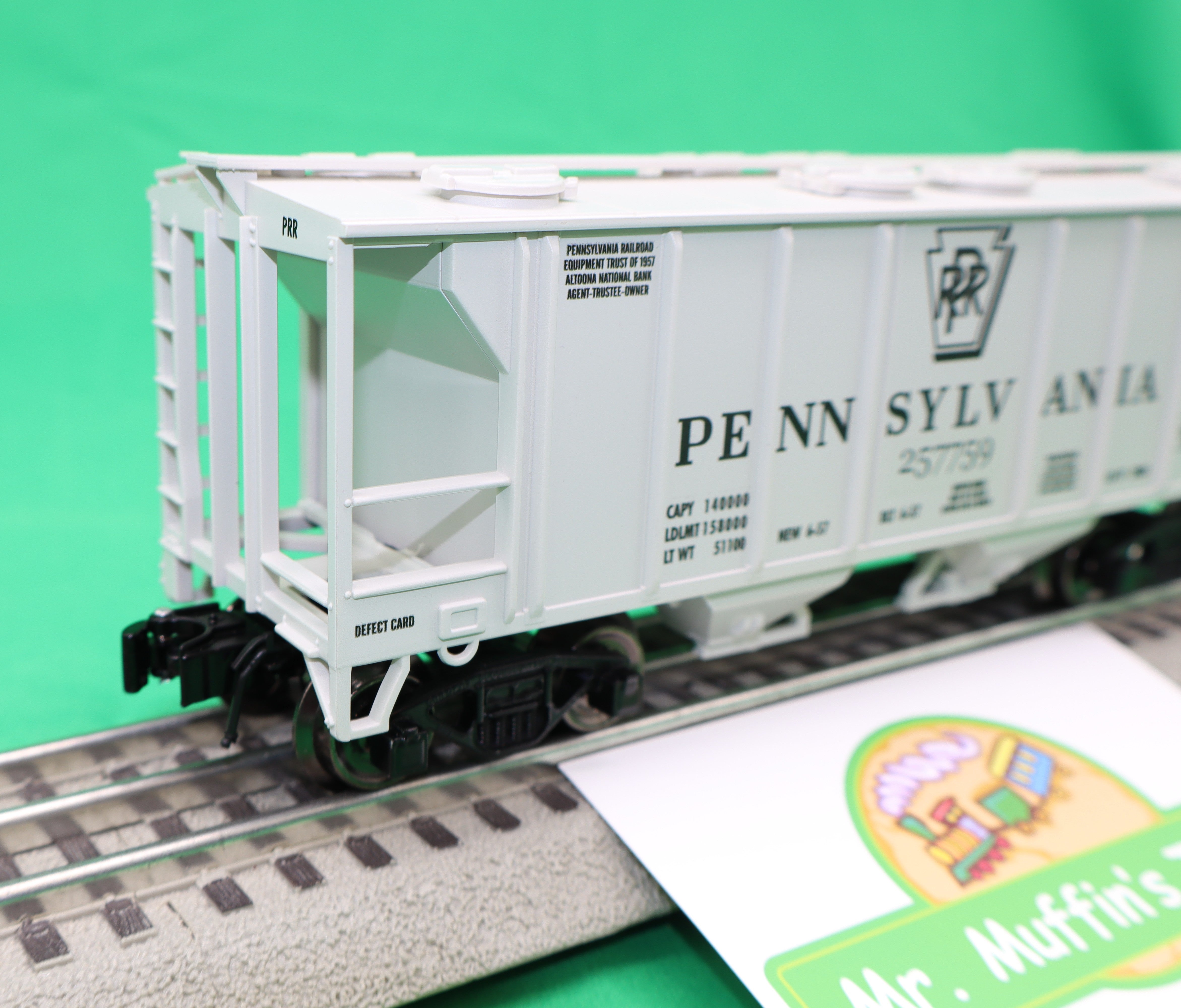 Ready Made Trains RMT-86315 - 2-Bay Covered Hopper Car "Pennsylvania"