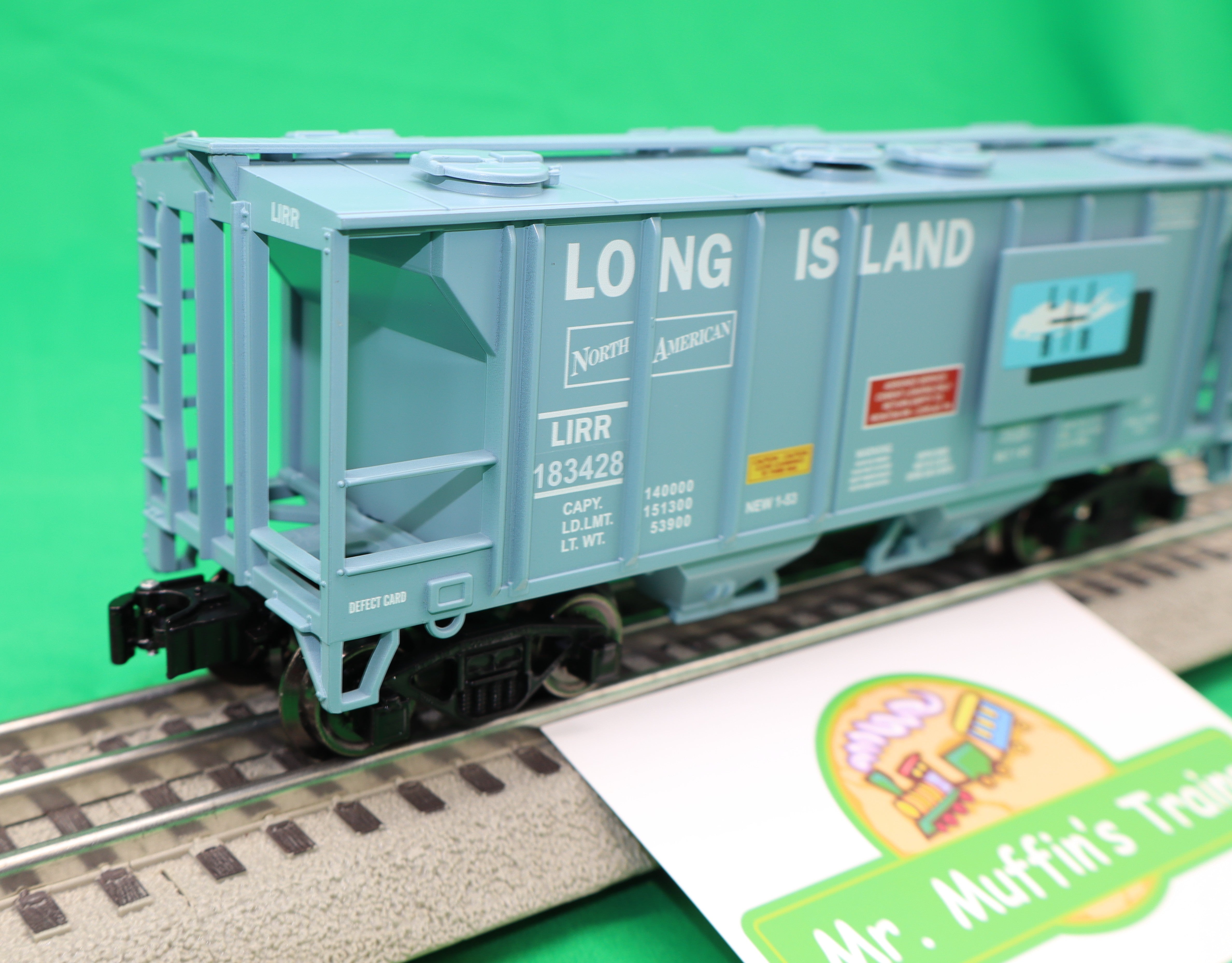 Ready Made Trains RMT-86311 - 2-Bay Covered Hopper Car "Long Island"