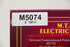 MTH 20-93915 Richmond Fredericksburg & Potomac 50' Waffle Box Car-2 Car Set-Second hand-M5074