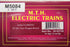 MTH 20-93750 Santa Fe 50' Dbl. Door Plugged Boxcar-2 Car Set-Second hand-M5084