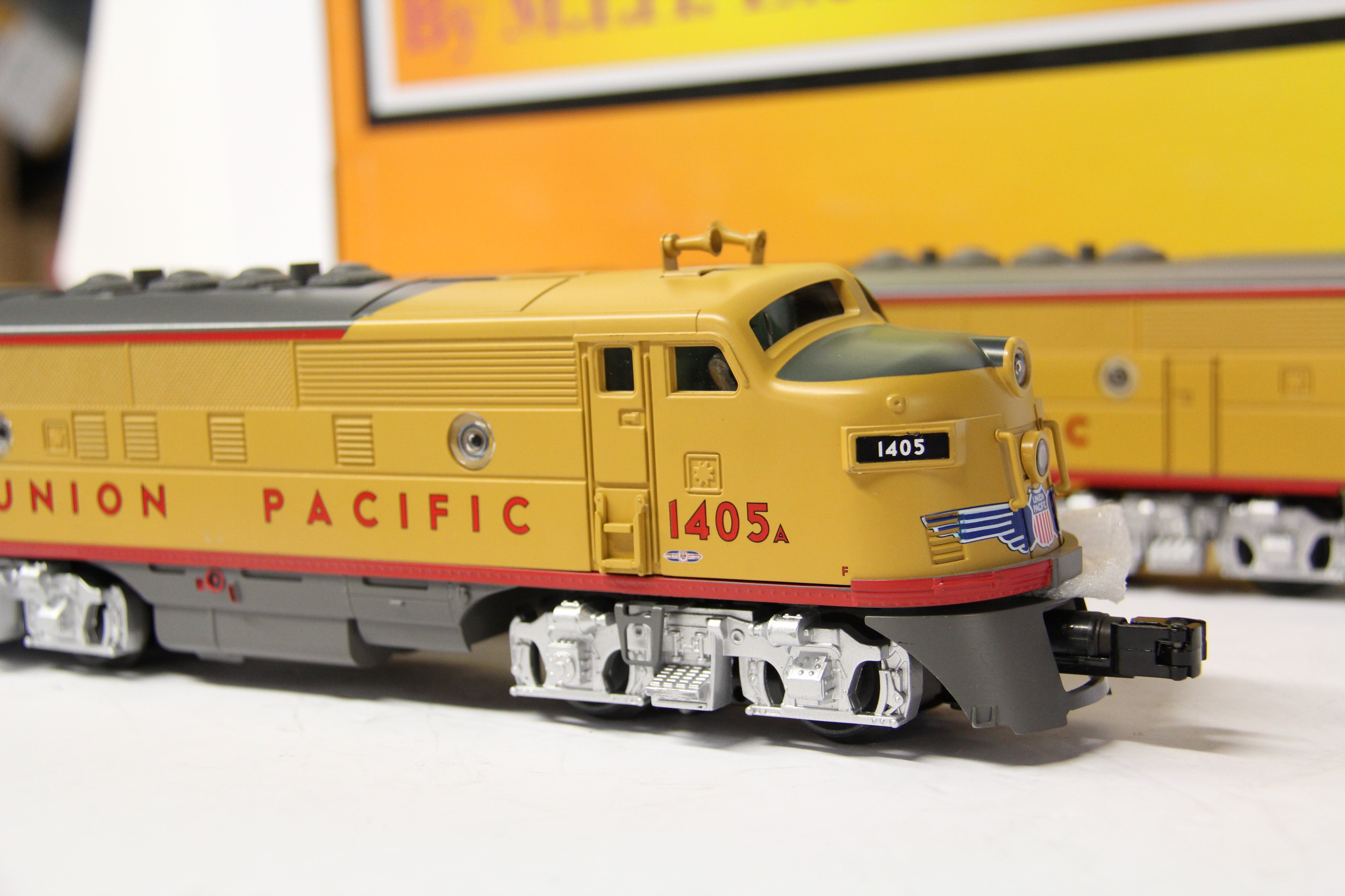 Rail King 30-20667-1 Union Pacific F-3 ABA Diesel Engine Set-Second hand-M6585