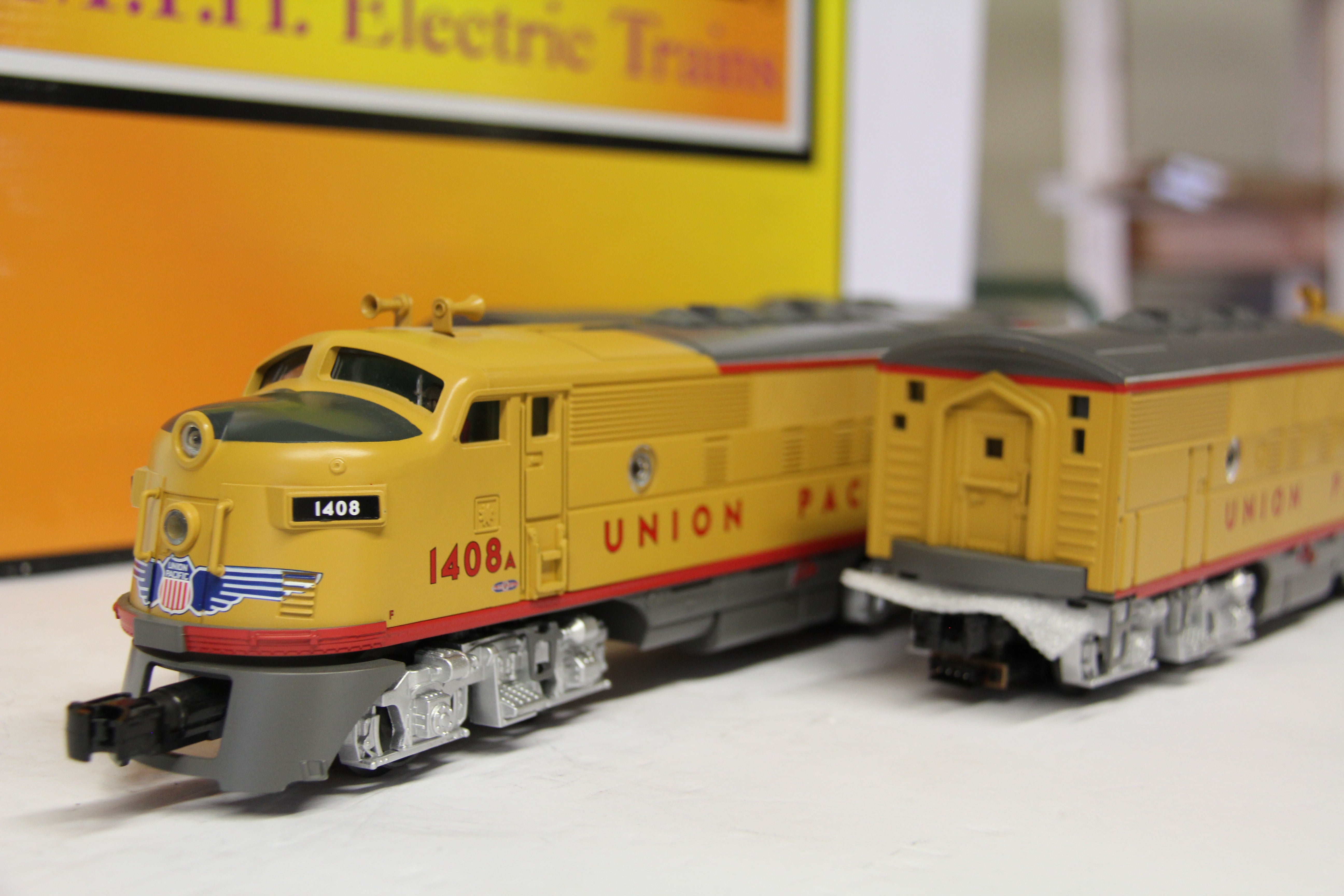 Rail King 30-20667-1 Union Pacific F-3 ABA Diesel Engine Set-Second hand-M6585