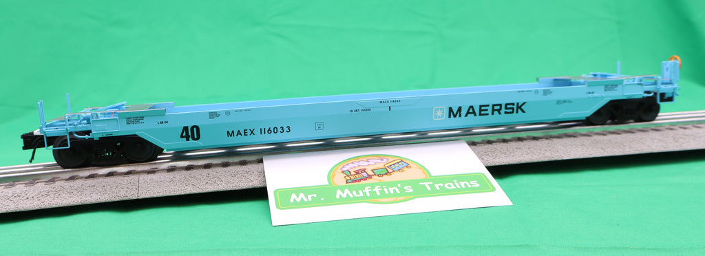 Atlas O 3001696 - Master - 40' Rebuilt Well Car “Maersk