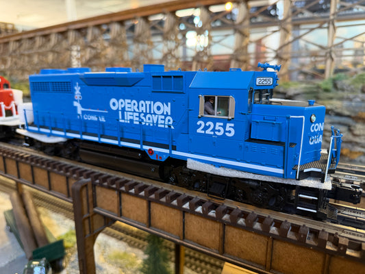 MTH 20-22072-1 - Premier - GP-35 Low Hood Diesel Engine "Conrail" #2255 w/ PS3