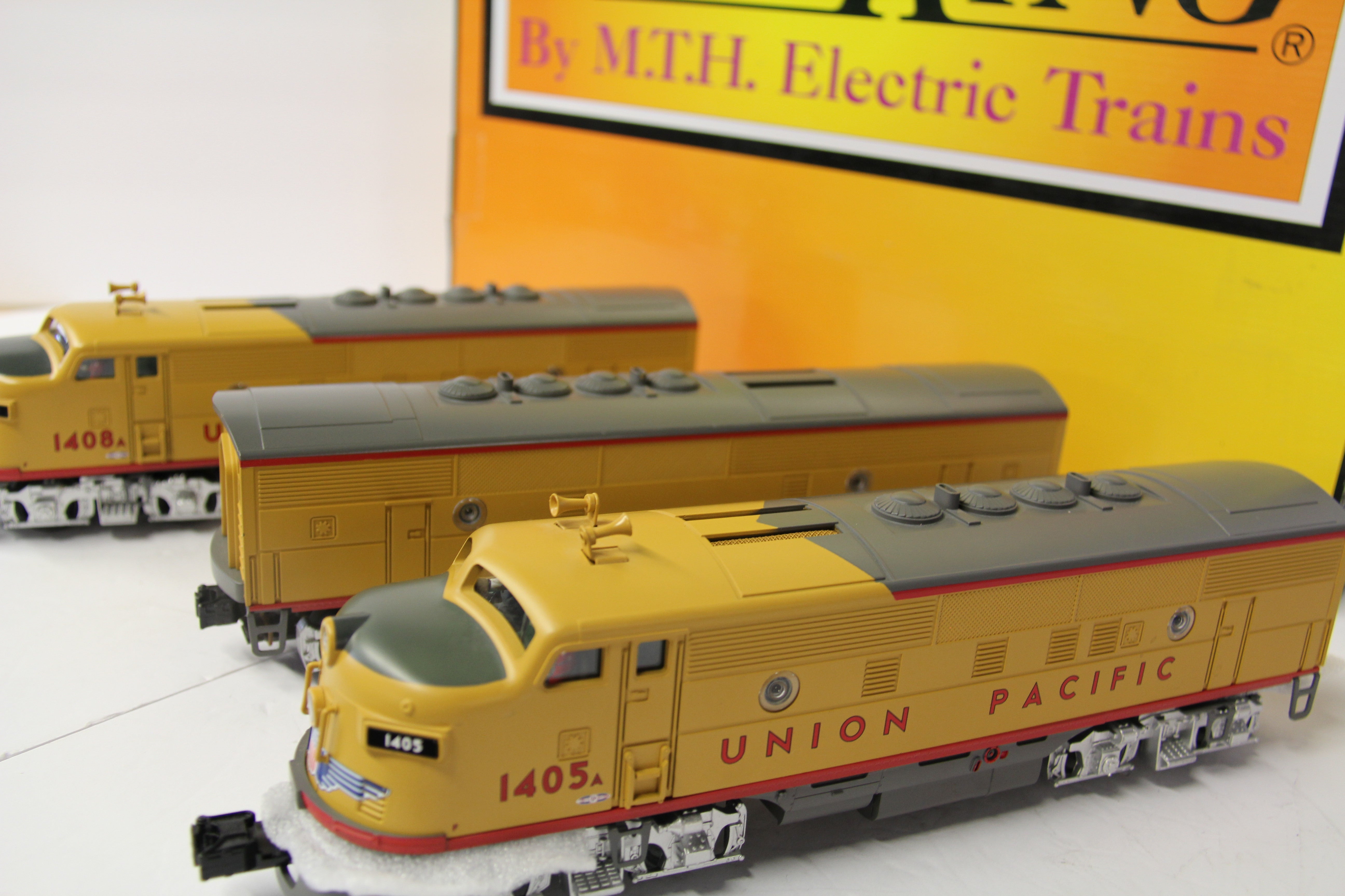 Rail King 30-20667-1 Union Pacific F-3 ABA Diesel Engine Set-Second hand-M6585