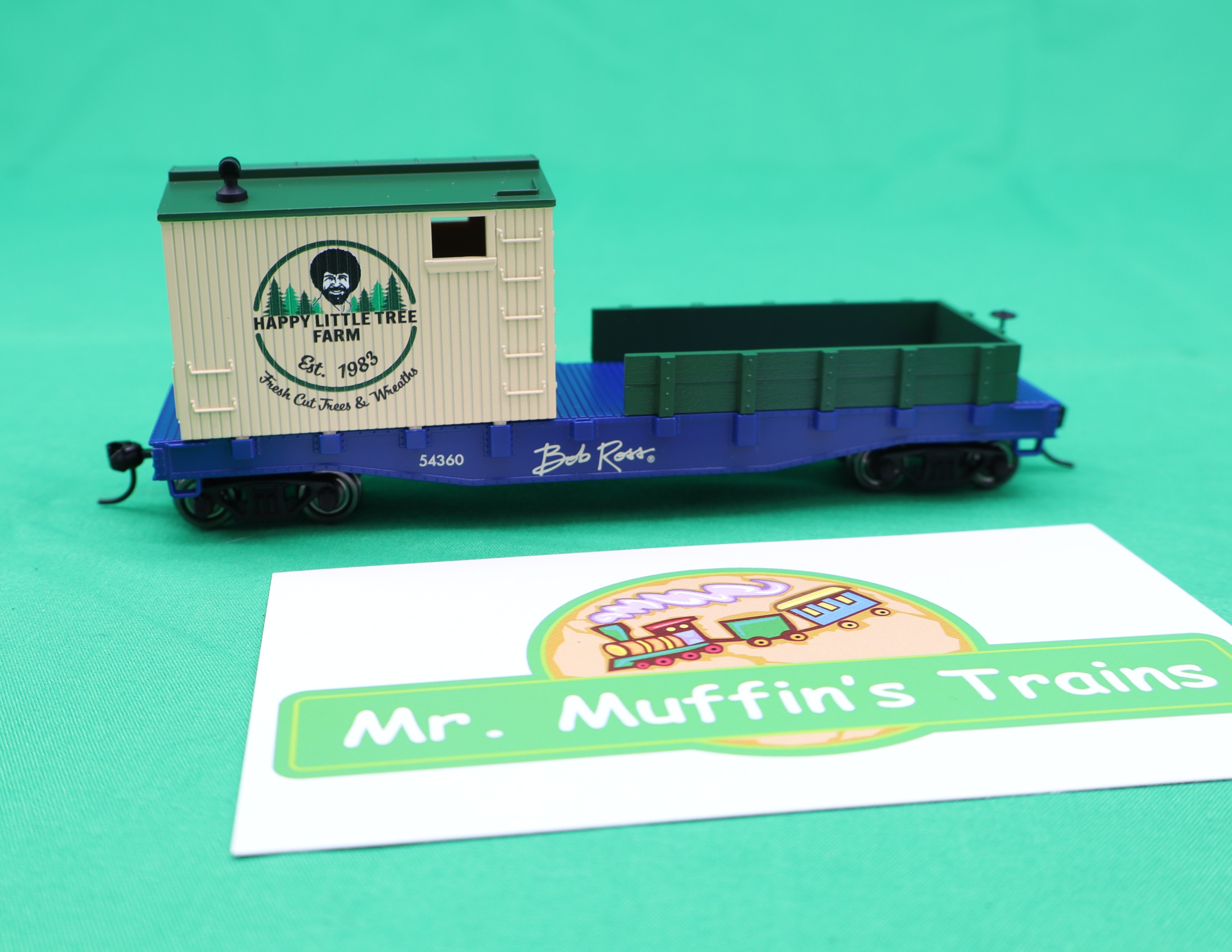 Lionel HO 2554360 -Bob Ross - Work Caboose "Bob Ross"