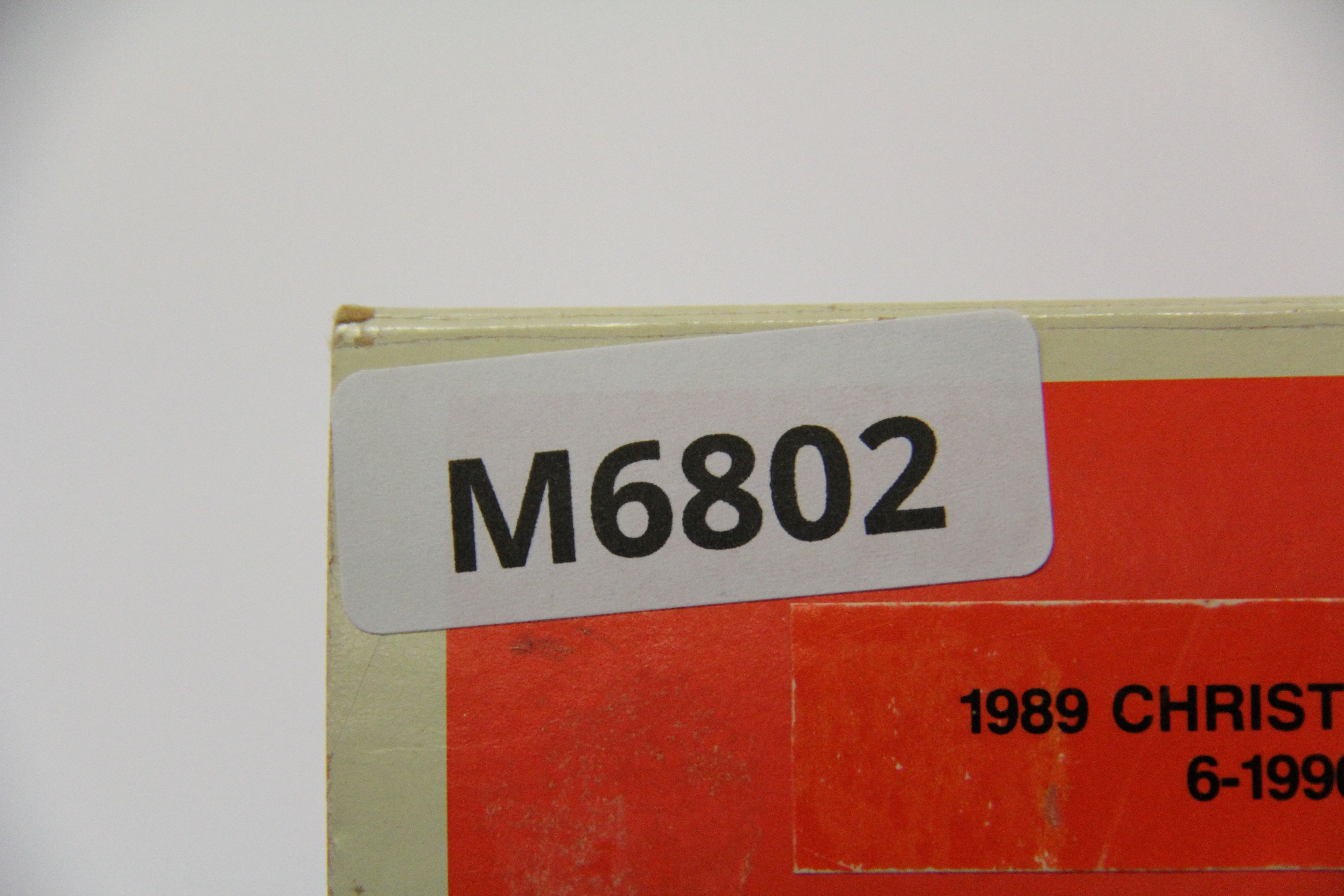 Lionel 6-19908 -1989 Christmas Car-Second hand-M6802