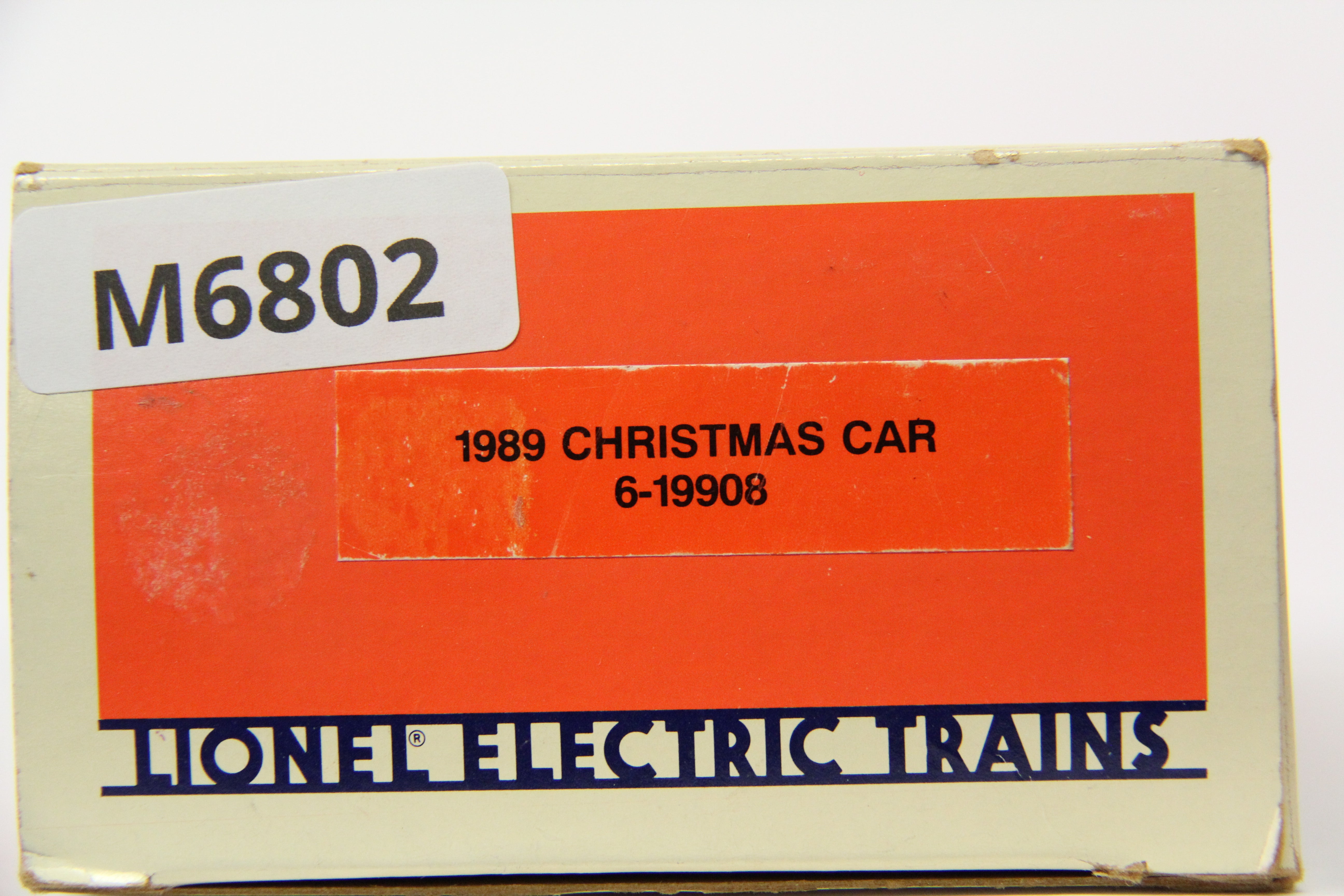 Lionel 6-19908 -1989 Christmas Car-Second hand-M6802