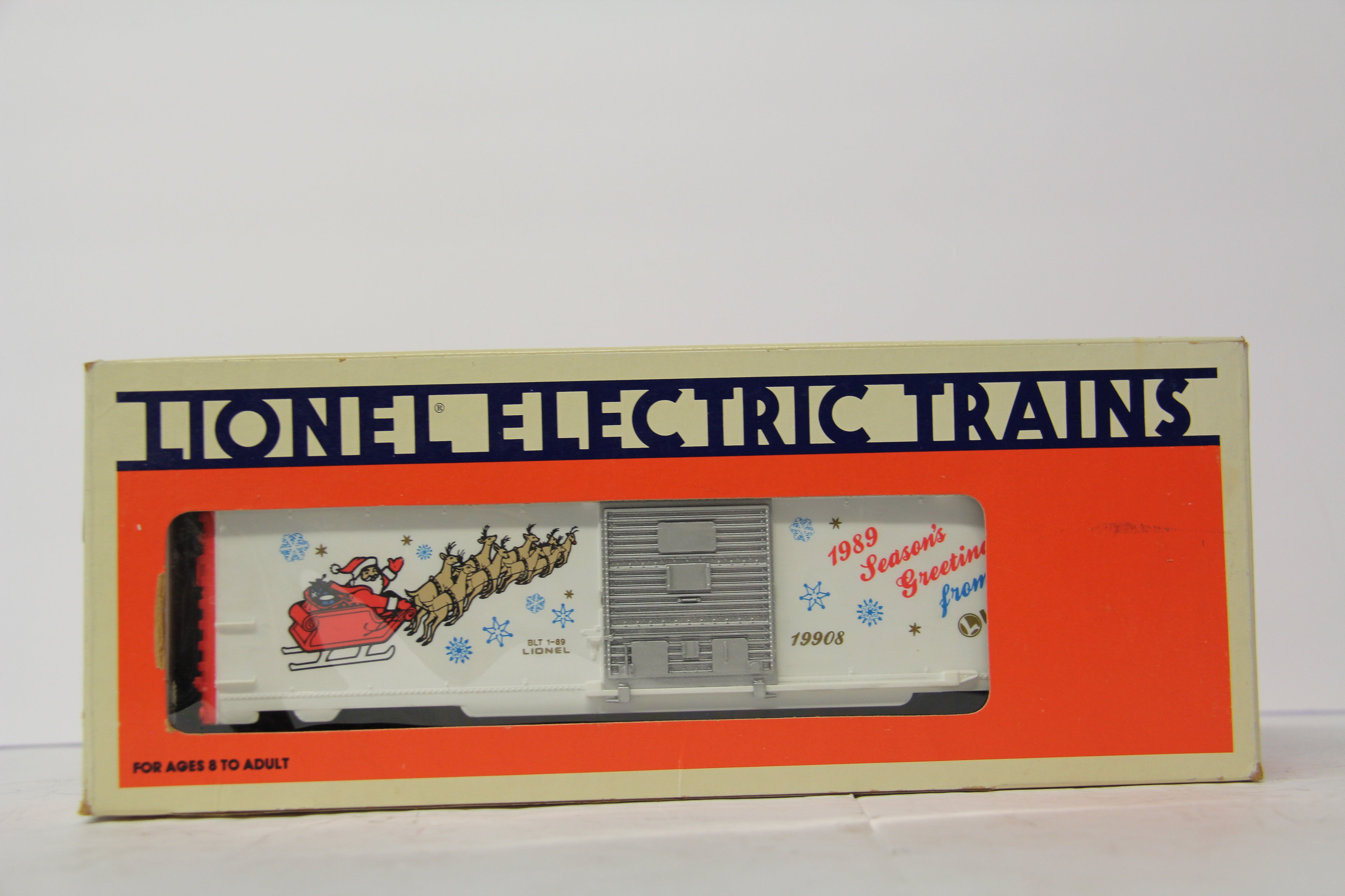 Lionel 6-19908 -1989 Christmas Car-Second hand-M6802