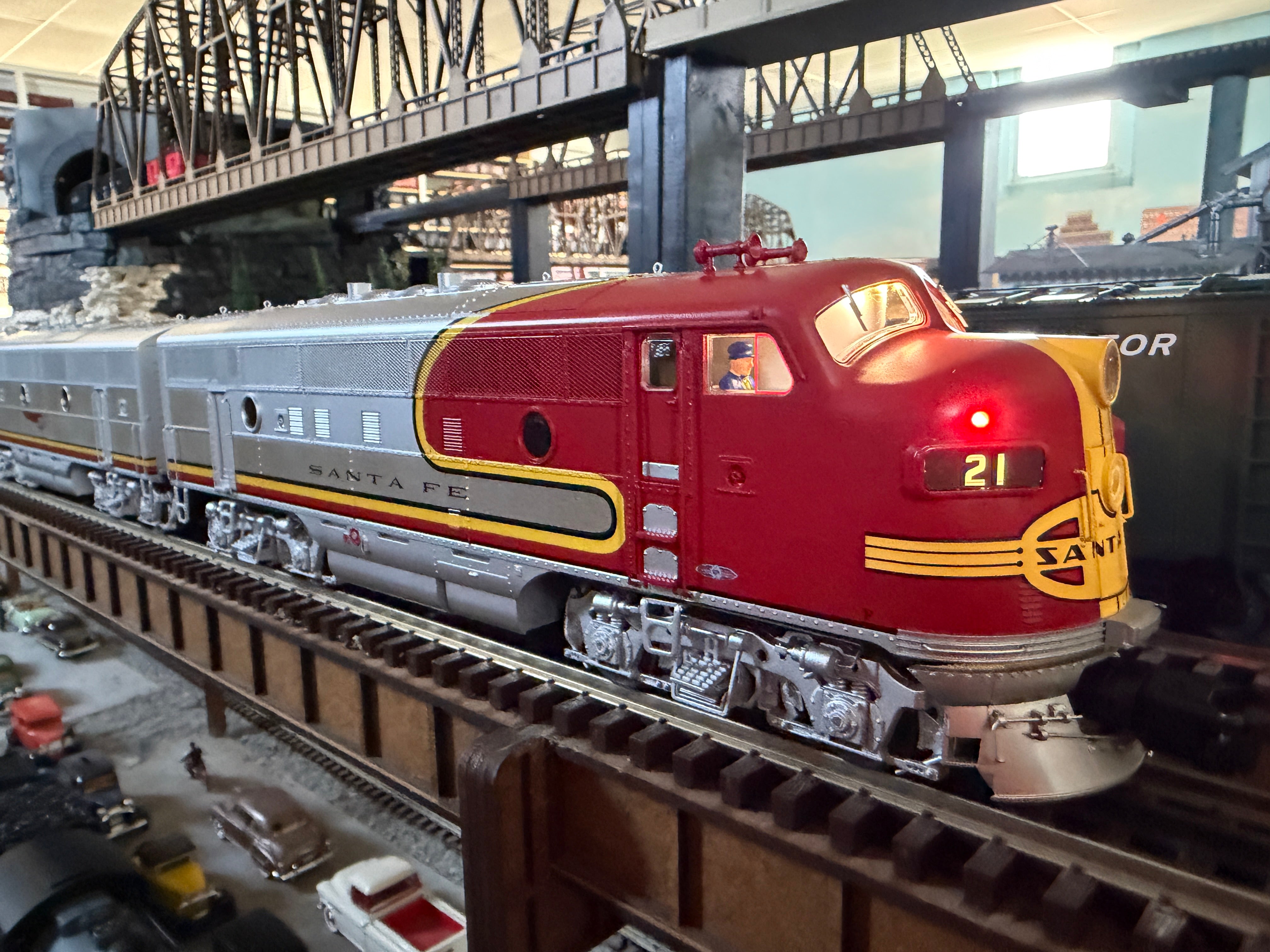 Lionel 2633690 - Legacy - High-End Super Chief ABBA Set "Santa Fe" - Custom Run for MrMuffin'sTrains