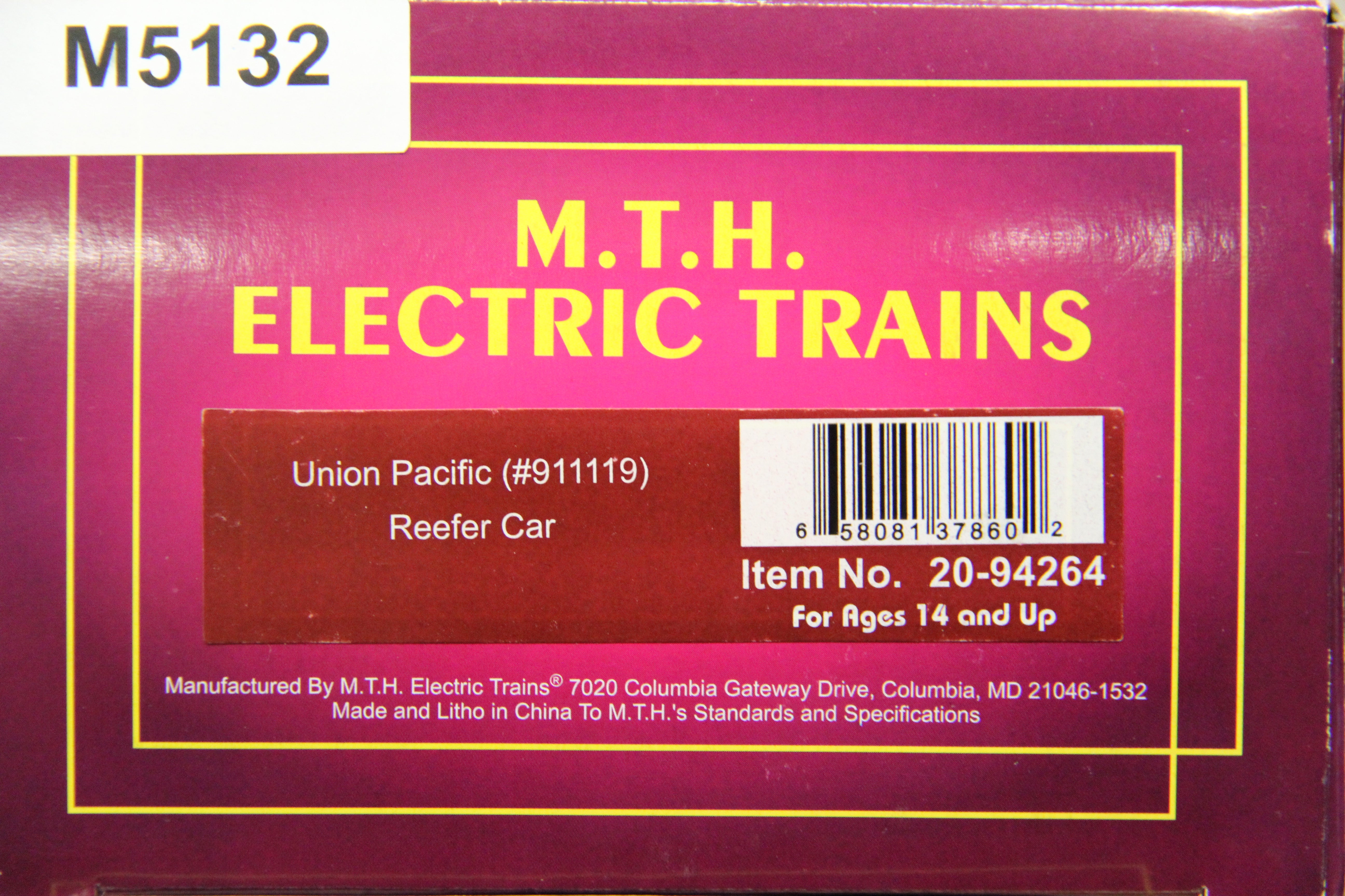 MTH 20-94264 Union Pacific Reefer Car-Second hand-M5132