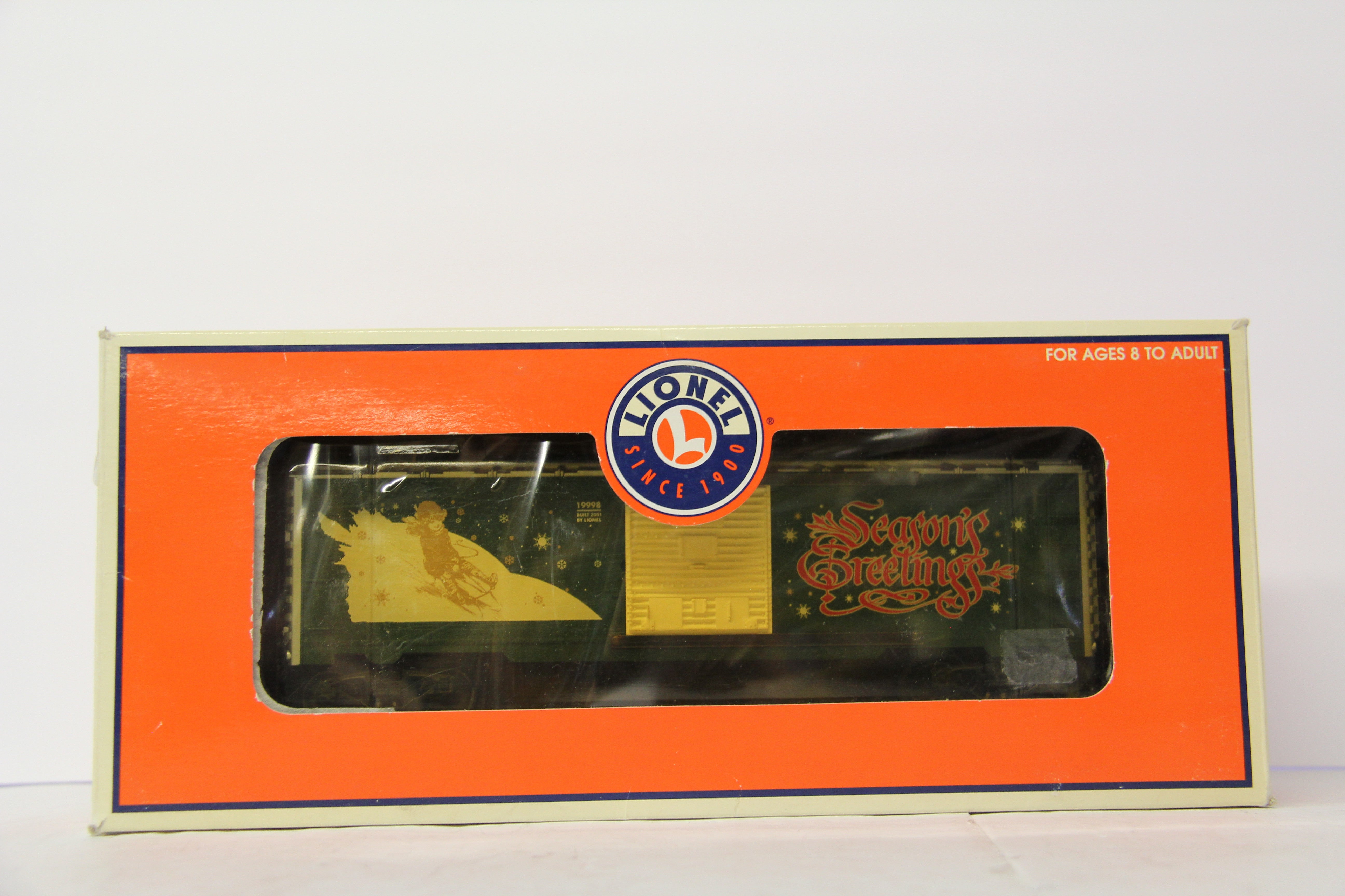 Lionel 6-19998 2001 Christmas Box Car-Second hand-M6803