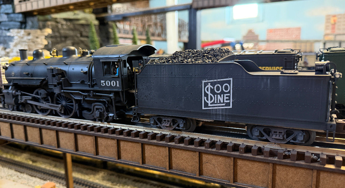 Lionel 2531900S  - Legacy - A6 Atlantic Steam Locomotive "SOO Line" #5001 - Custom by Harry Hieke