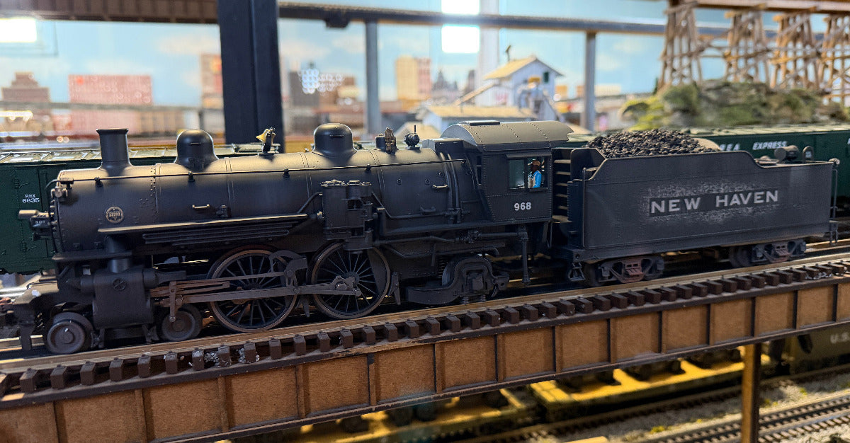 Lionel 2531900NH  - Legacy - A6 Atlantic Steam Locomotive "New Haven" #968 - Custom by Harry Hieke