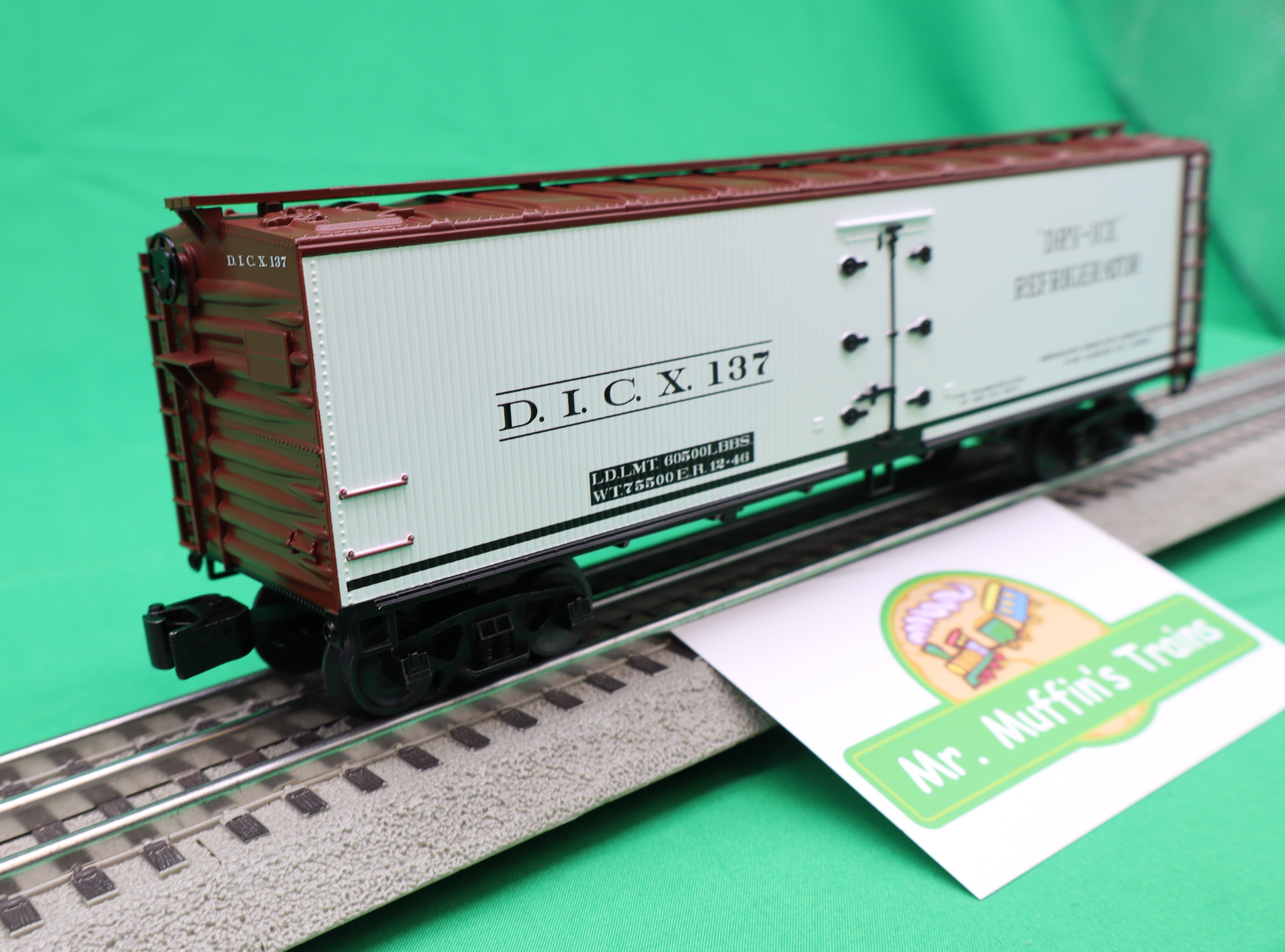 Lionel 2642022 - Woodside Reefer Car "Dry Ice" #137