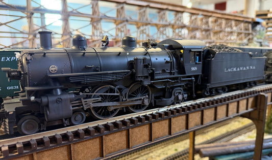 Lionel 2531900L  - Legacy - A6 Atlantic Steam Locomotive "Lackawanna" #968 - Custom by Harry Hieke